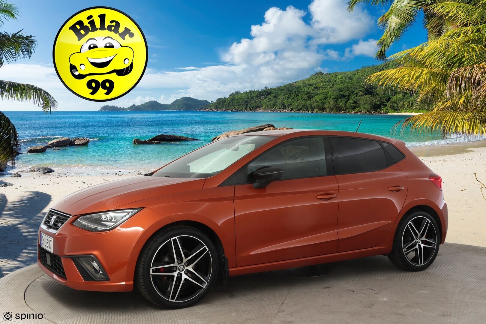 Seat Ibiza 2020 1,0 EcoTSI 115 FR DSG * KeyLessGo / Adapt. Vakkari / Lohkolämmitin * - * Vähän ajettu suomiauto *