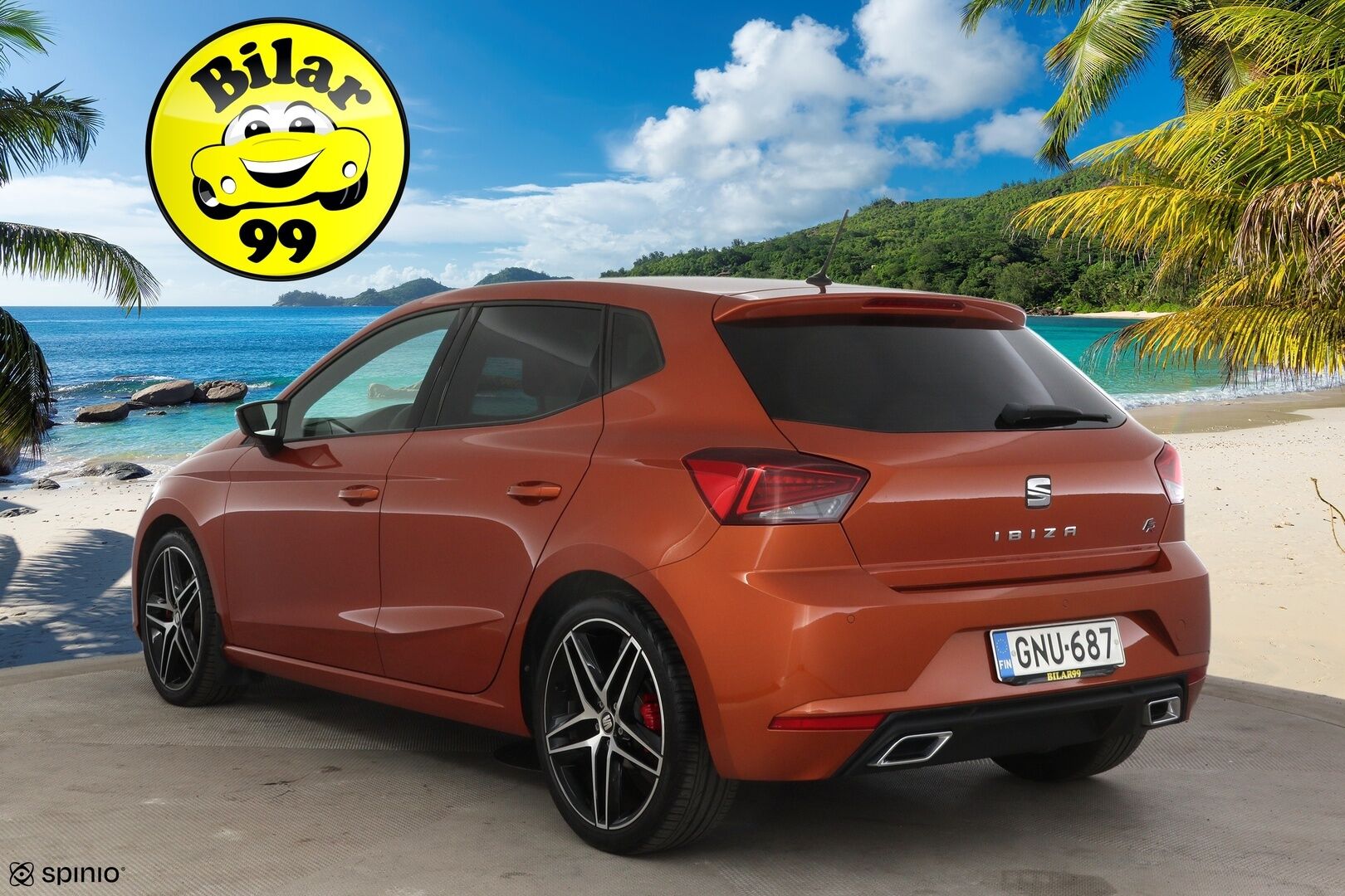 Seat Ibiza 2020 1,0 EcoTSI 115 FR DSG * KeyLessGo / Adapt. Vakkari / Lohkolämmitin * - * Vähän ajettu suomiauto *