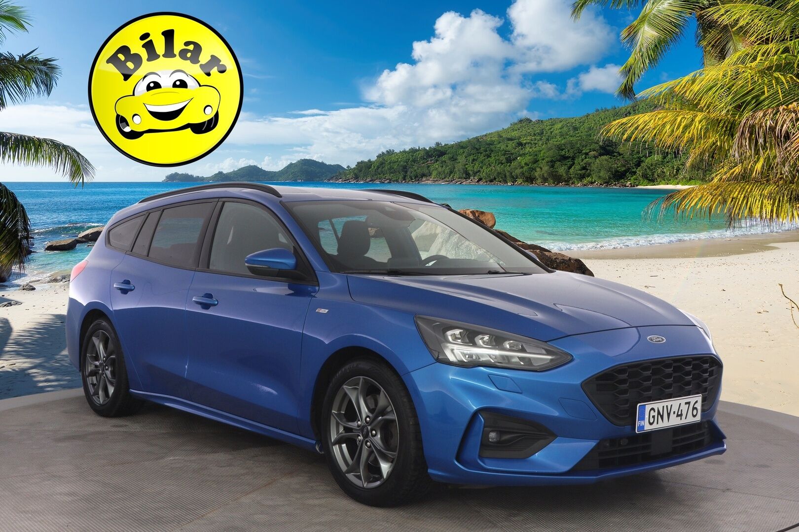 Ford Focus 2019 1,5 EcoBoost 182hv M6 ST-Line Wagon - ACC | Bang&Olufsen | LED | Keyless | Lohko+sisälämmitin | Tehokkaampi 182hv malli