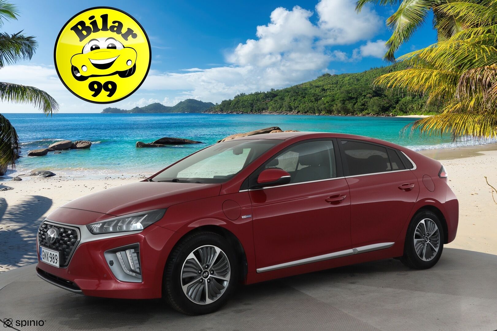 Hyundai IONIQ plug-in 2020 1,6 plug-in 141 hv 6-DCT Style MY20 **Adapt.vakkari / P.kamera / Muistipenkki / LED / Navi / KeylessGo** - 1.Om Suomi-auto / Kahdet renkaat aluvanteilla / Digimittaristo / Apple&Android / Infinity Audio / Lohkolämmitin
