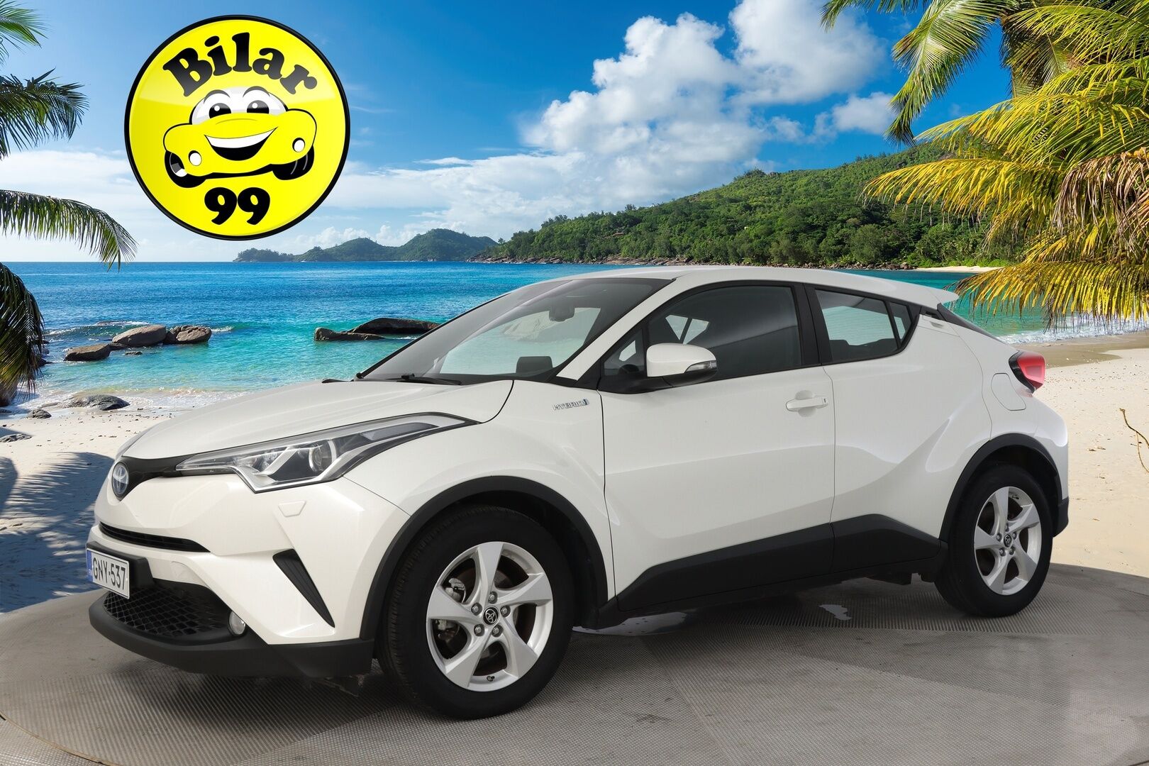 Toyota C-HR 2019 1,8 Hybrid Active Edition *Peruutuskamera / Navigointi / Vakkari / Lohko* - *1-omisteinen Suomi-auto / 2x renkaat aluvanteilla*