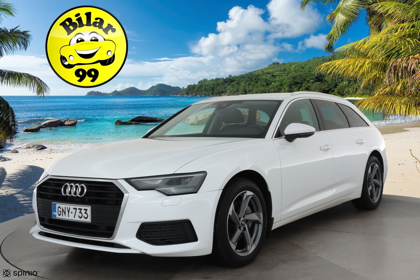Audi A6 2020 Avant Business 35 TDI MHEV S tronic **Suomi-auto / Webasto / Koukku / LED-valot / P.Tutkat / Navi - Kahdet Renkaat