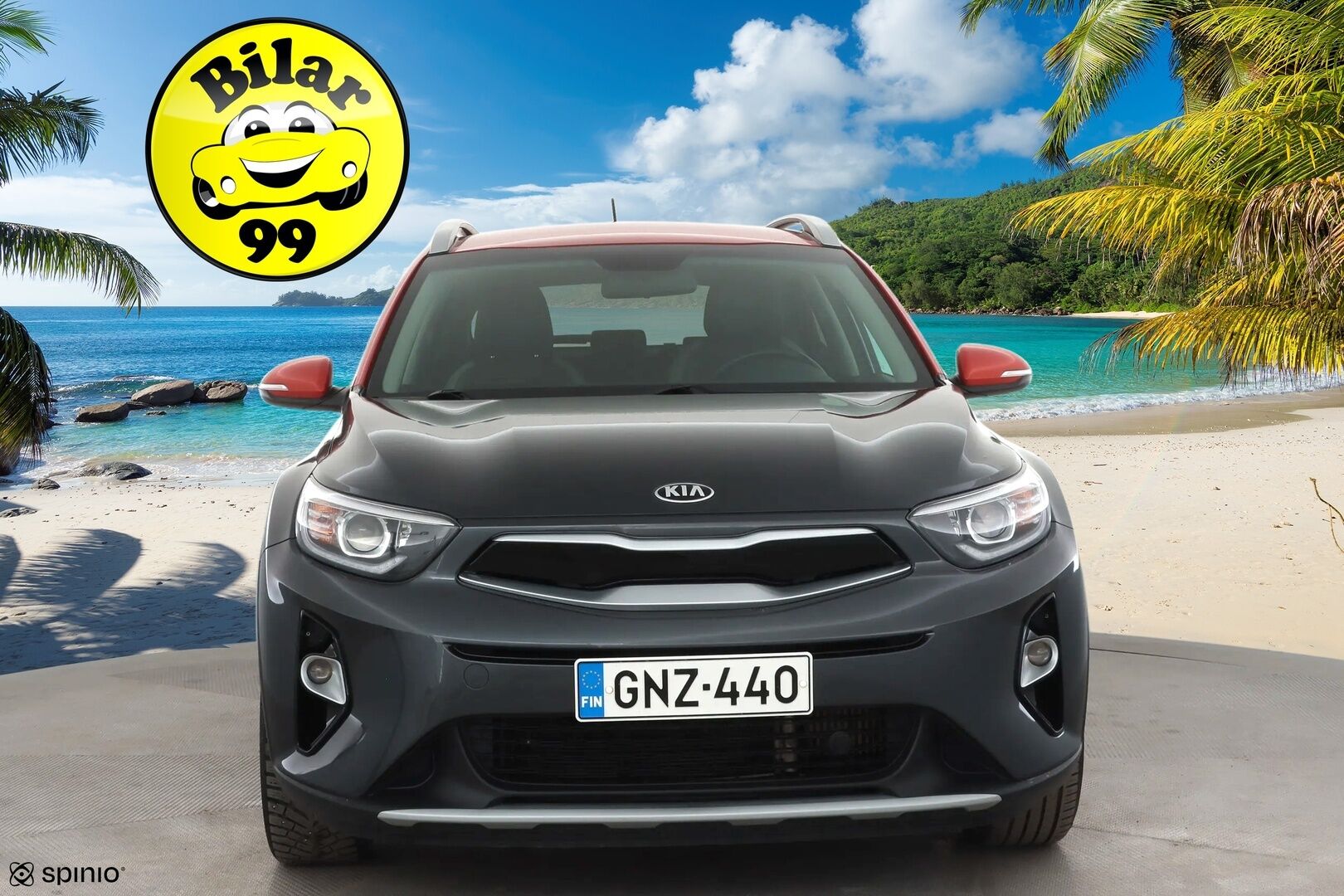 Kia Stonic 2020 1,0 T-GDI ISG 120hv EX Design DCT EcoDynamics * Vakkari / P.kamera / Lohko+SIsä / Koukku * - 1.Om Suomi-auto / Kahdet renkaat aluvanteilla / Merkkihuollettu