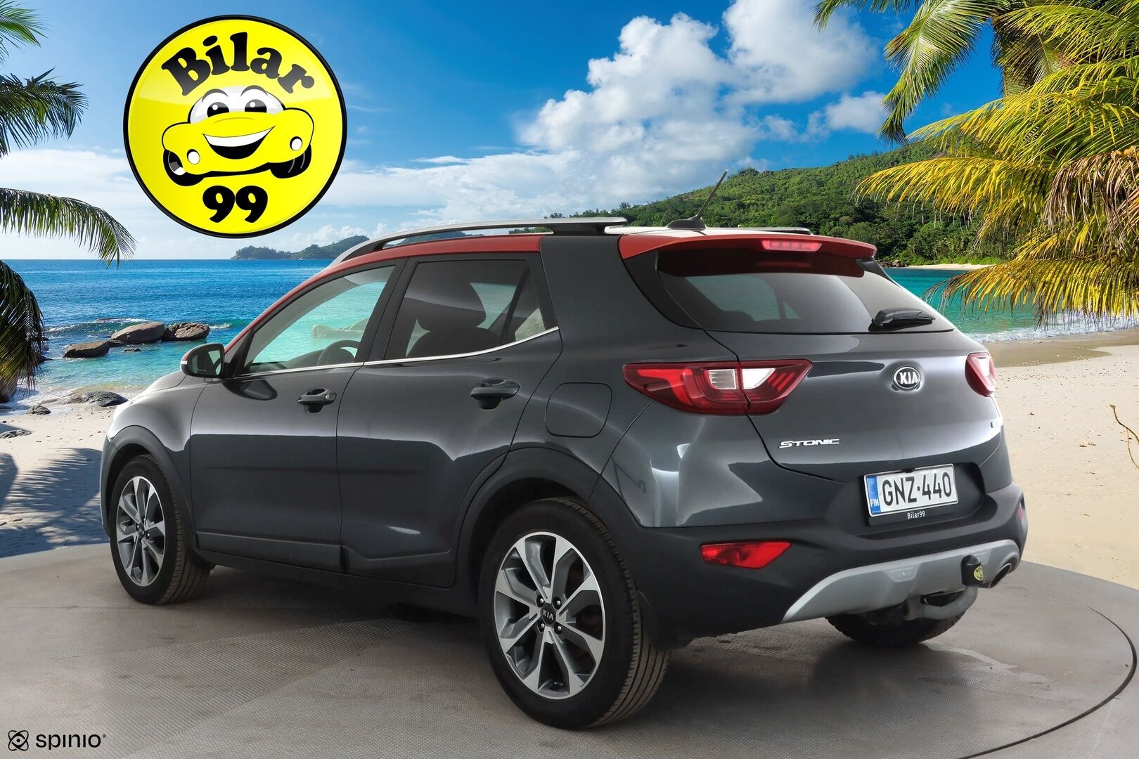 Kia Stonic 2020 1,0 T-GDI ISG 120hv EX Design DCT EcoDynamics * Vakkari / P.kamera / Lohko+SIsä / Koukku * - 1.Om Suomi-auto / Kahdet renkaat aluvanteilla / Merkkihuollettu