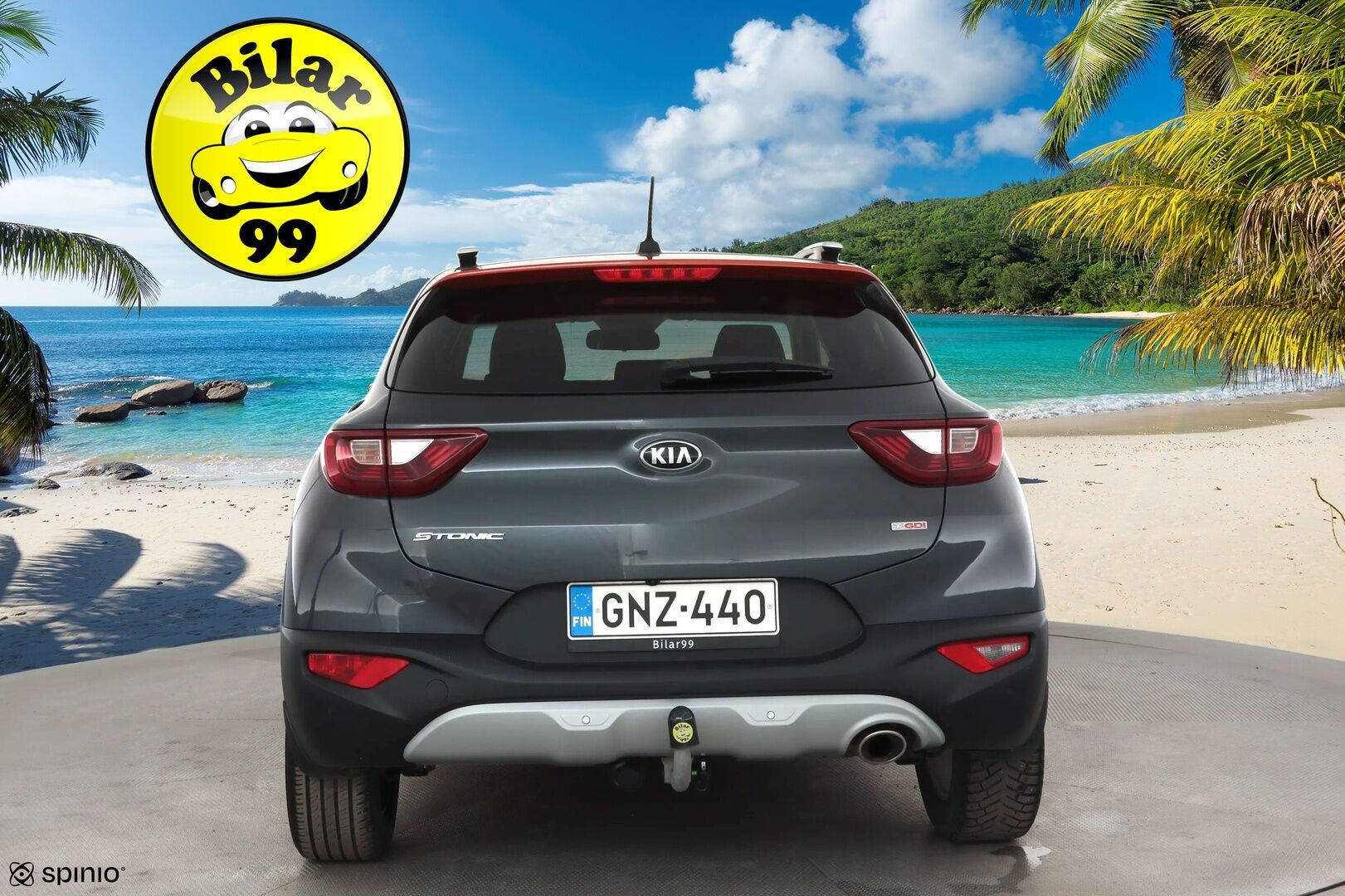 Kia Stonic 2020 1,0 T-GDI ISG 120hv EX Design DCT EcoDynamics * Vakkari / P.kamera / Lohko+SIsä / Koukku * - 1.Om Suomi-auto / Kahdet renkaat aluvanteilla / Merkkihuollettu