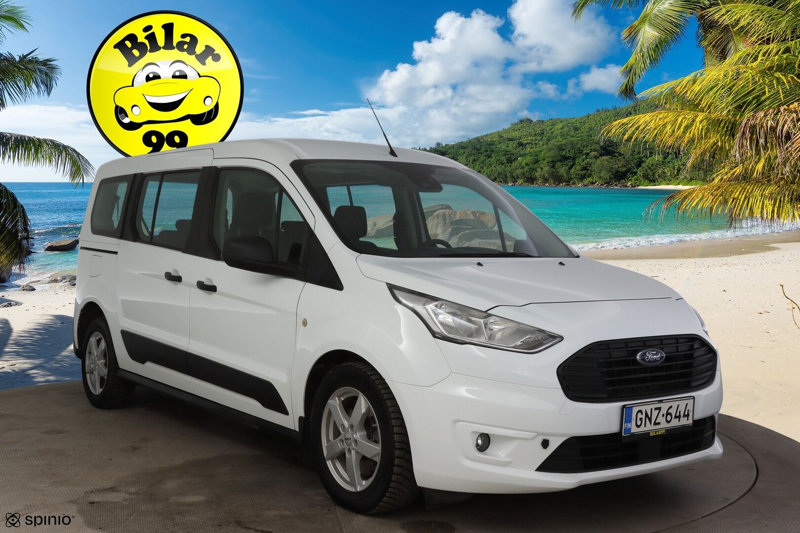 Ford Grand Tourneo Connect 2019 1,5 TDCi 120 hv M6 Trend 5-ovinen * 7 Paikkainen / Lohko / Vakkari!* - Pienet kilsat / Merkkihuollettu / 7 Paikkainen! - HULLUT AVAJAISHULINAT KORKOTARJOUS 3,29 %