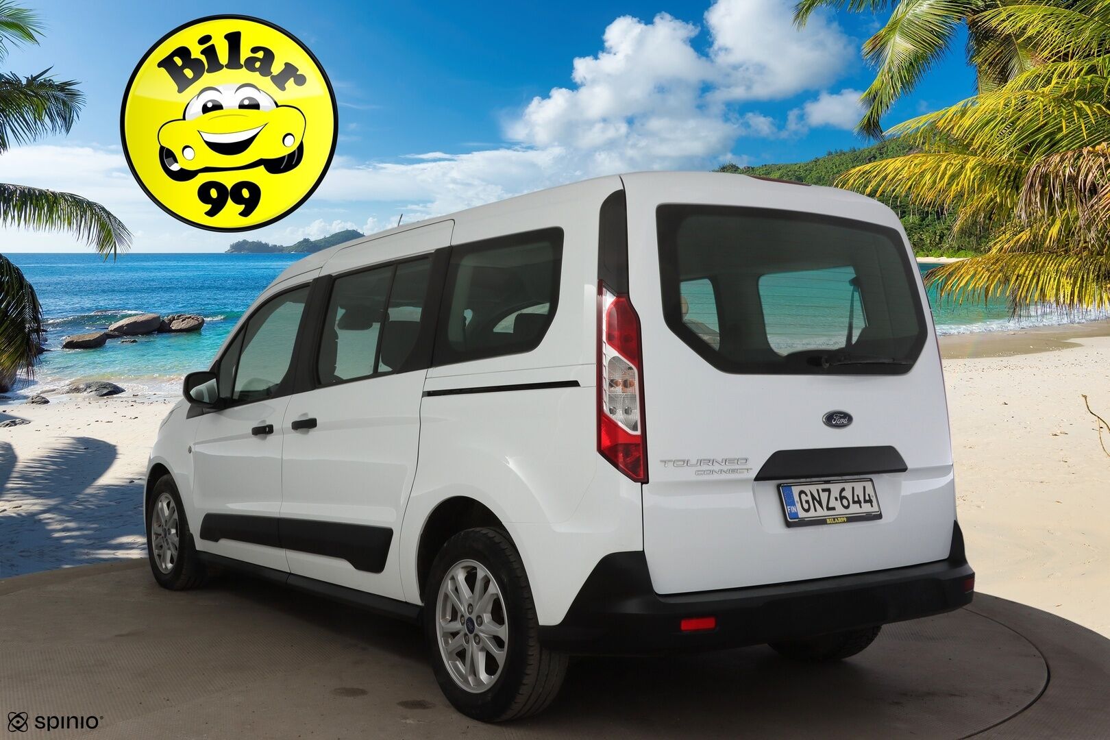 Ford Grand Tourneo Connect 2019 1,5 TDCi 120 hv M6 Trend 5-ovinen * 7 Paikkainen / Lohko / Vakkari!* - Pienet kilsat / Merkkihuollettu / 7 Paikkainen!