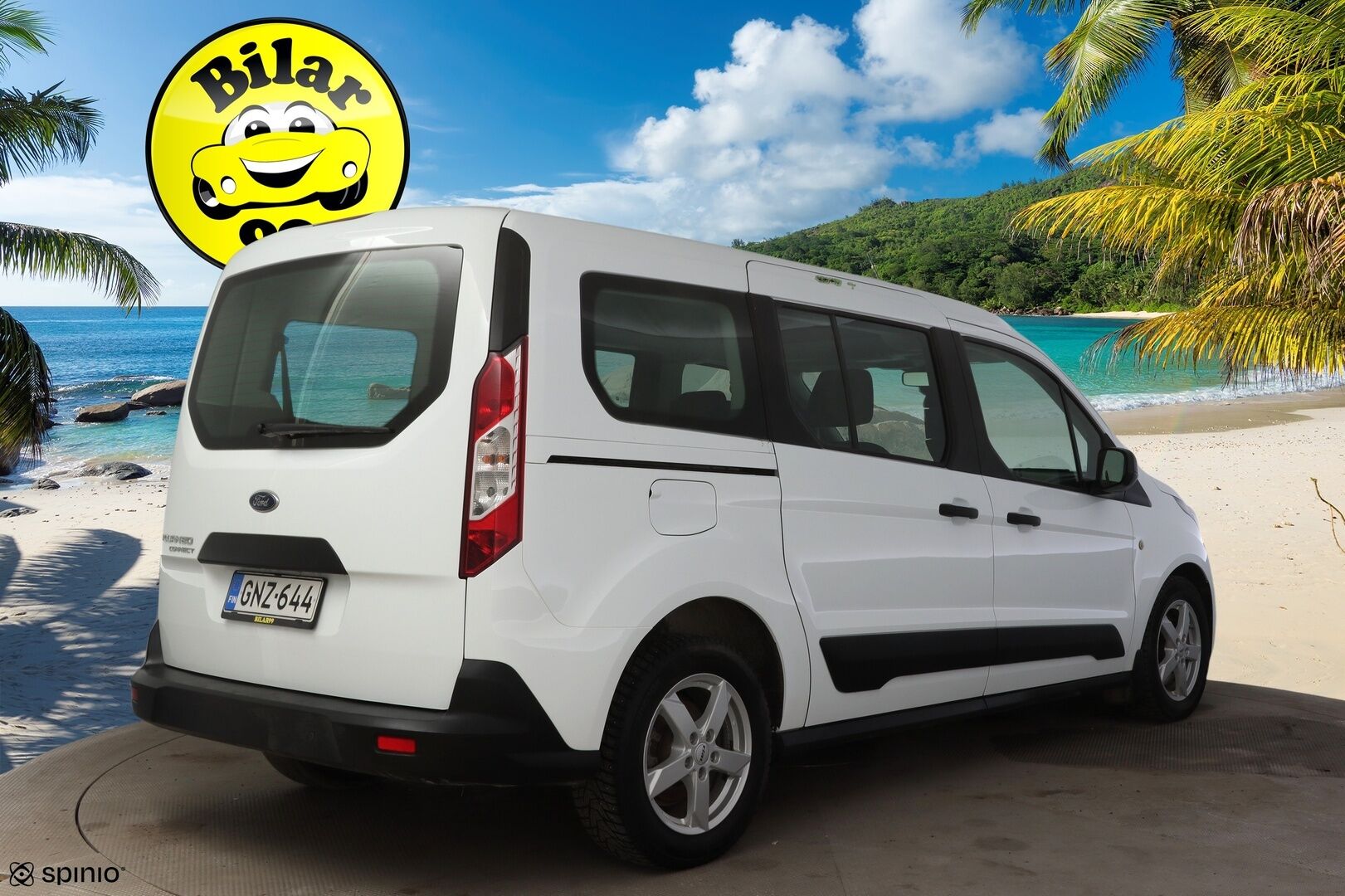 Ford Grand Tourneo Connect 2019 1,5 TDCi 120 hv M6 Trend 5-ovinen * 7 Paikkainen / Lohko / Vakkari!* - Pienet kilsat / Merkkihuollettu / 7 Paikkainen! - HULLUT AVAJAISHULINAT KORKOTARJOUS 3,29 %