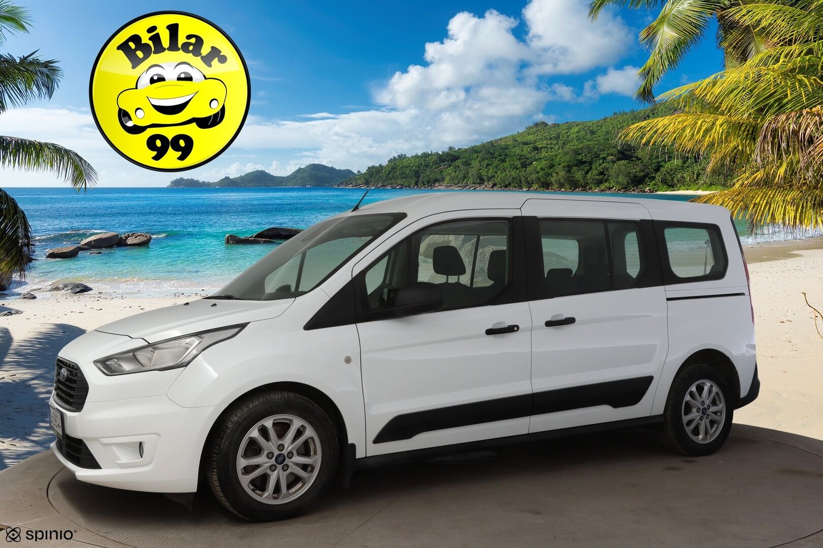 Ford Grand Tourneo Connect 2019 1,5 TDCi 120 hv M6 Trend 5-ovinen * 7 Paikkainen / Lohko / Vakkari!* - Pienet kilsat / Merkkihuollettu / 7 Paikkainen!