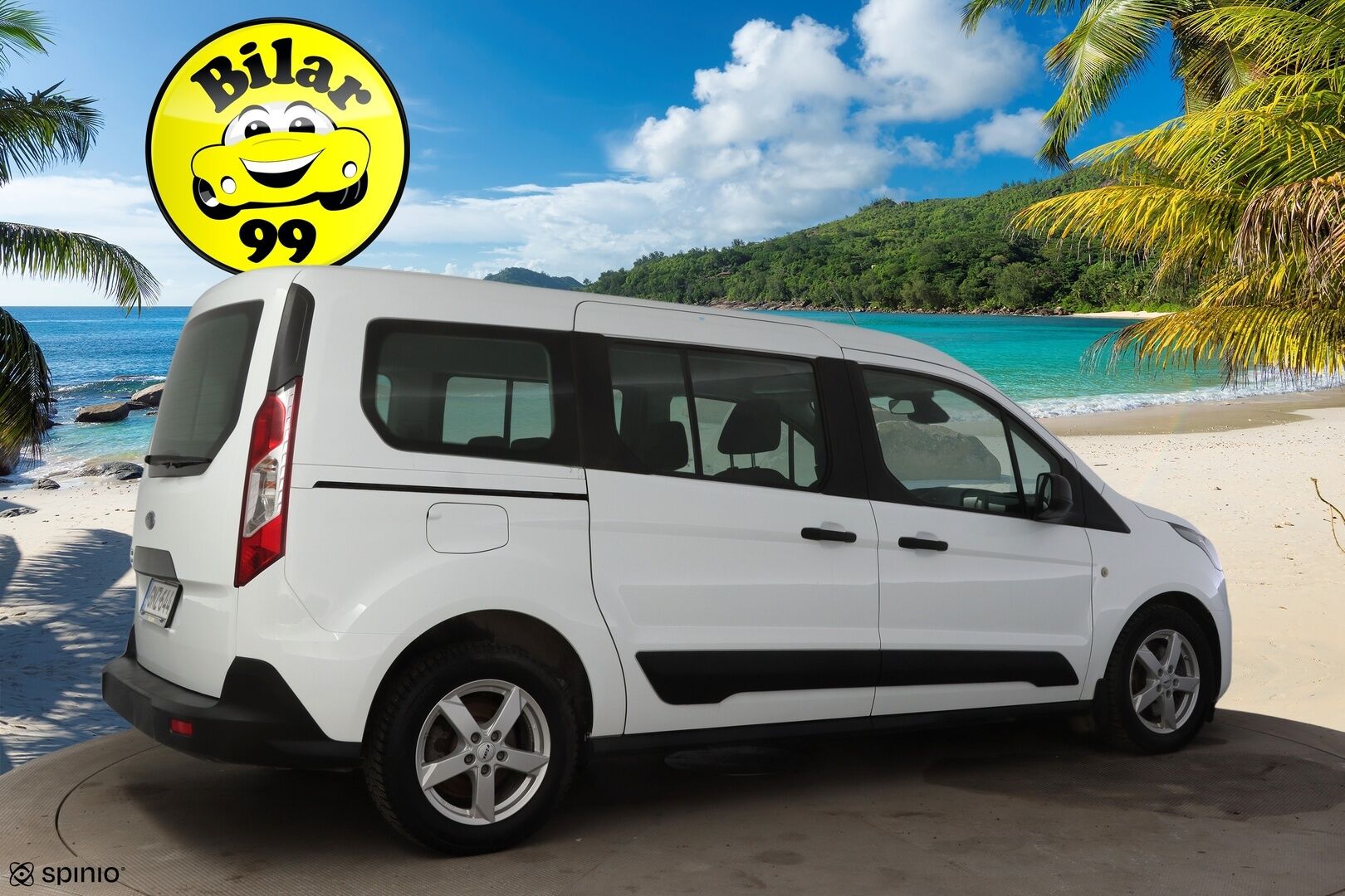 Ford Grand Tourneo Connect 2019 1,5 TDCi 120 hv M6 Trend 5-ovinen * 7 Paikkainen / Lohko / Vakkari!* - Pienet kilsat / Merkkihuollettu / 7 Paikkainen! - HULLUT AVAJAISHULINAT KORKOTARJOUS 3,29 %