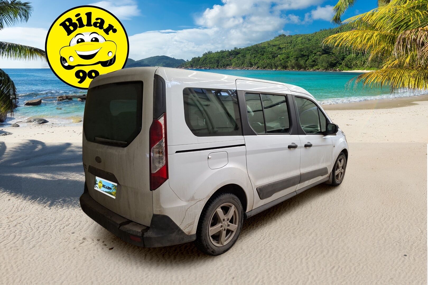 Ford Grand Tourneo Connect 2019 1,5 TDCi 120 hv M6 Trend 5-ovinen * 7 Paikkainen / Lohko / Vakkari!* - Pienet kilsat / Merkkihuollettu / 7 Paikkainen!