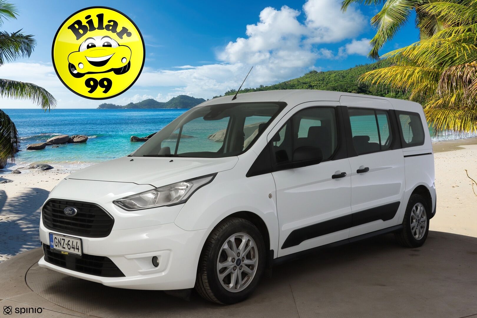 Ford Grand Tourneo Connect 2019 1,5 TDCi 120 hv M6 Trend 5-ovinen * 7 Paikkainen / Lohko / Vakkari!* - Pienet kilsat / Merkkihuollettu / 7 Paikkainen!