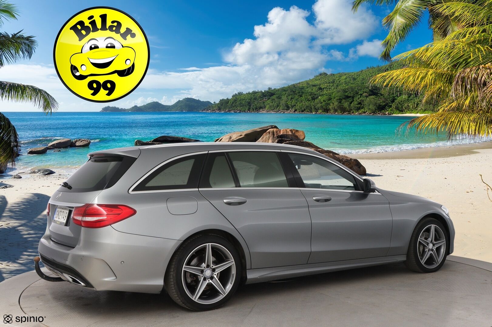 Mercedes-Benz C 2016 220 d 4Matic T A Premium Business AMG * Koukku / Burmester / Panoraama / 360-Kamera / Sporttinahat / Lohkolämmitin / - Supervarusteet / Vakkari / ILS LED / Juuri tullut Tampereelle! - HULLUT AVAJAISHULINAT KORKOTARJOUS 3,29 %