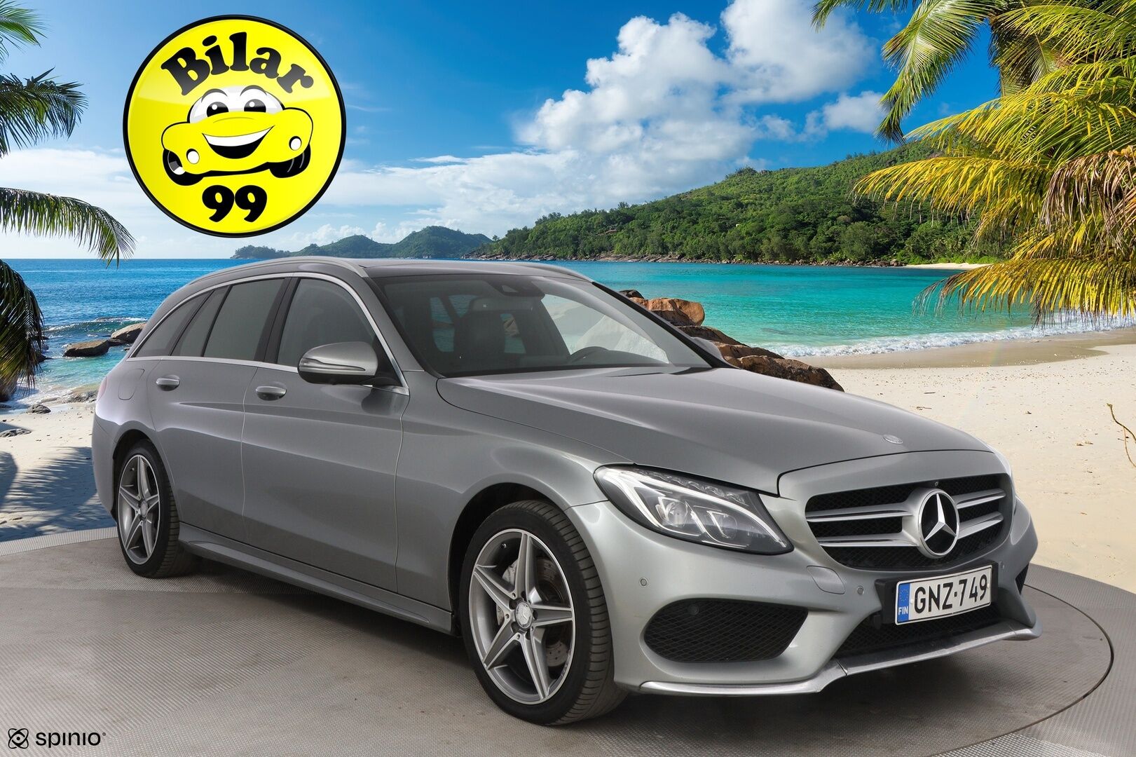 Mercedes-Benz C 2016 220 d 4Matic T A Premium Business AMG * Koukku / Burmester / Panoraama / 360-Kamera / Sporttinahat / Lohkolämmitin / - Supervarusteet / Vakkari / ILS LED / Juuri tullut Tampereelle! - HULLUT AVAJAISHULINAT KORKOTARJOUS 3,29 %