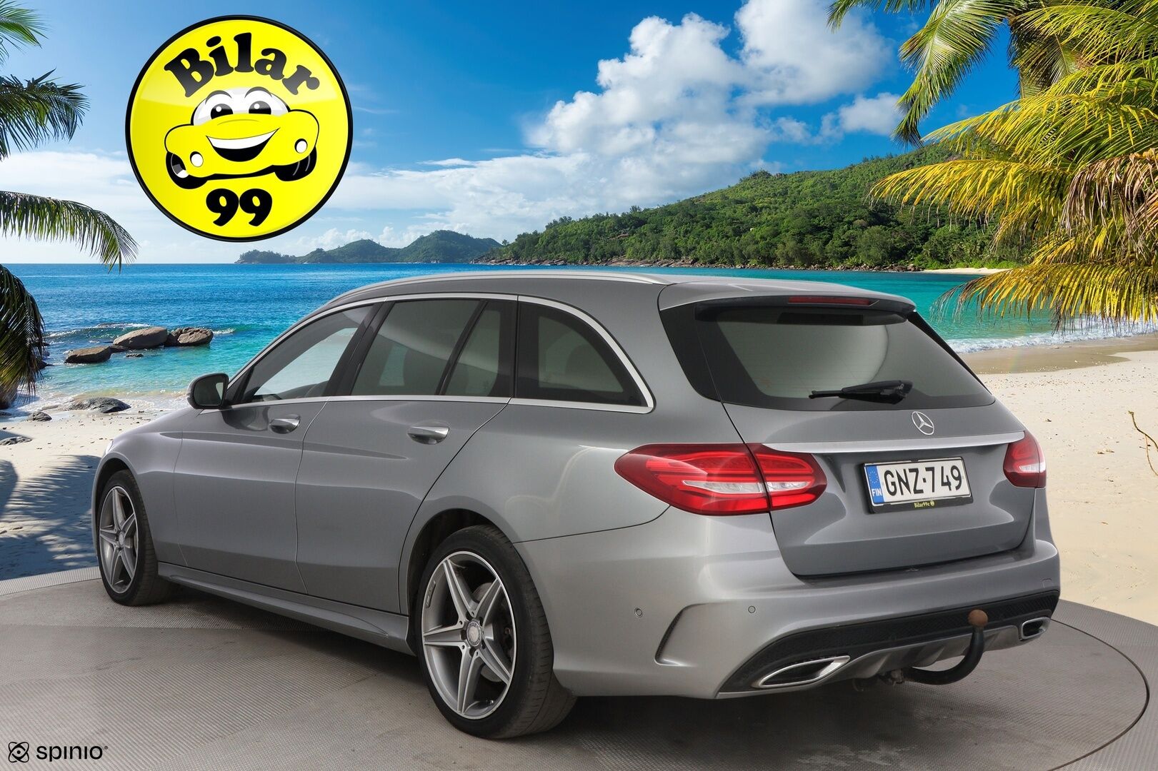 Mercedes-Benz C 2016 220 d 4Matic T A Premium Business AMG * Koukku / Burmester / Panoraama / 360-Kamera / Sporttinahat / Lohkolämmitin / - Supervarusteet / Vakkari / ILS LED / Juuri tullut Tampereelle! - HULLUT AVAJAISHULINAT KORKOTARJOUS 3,29 %