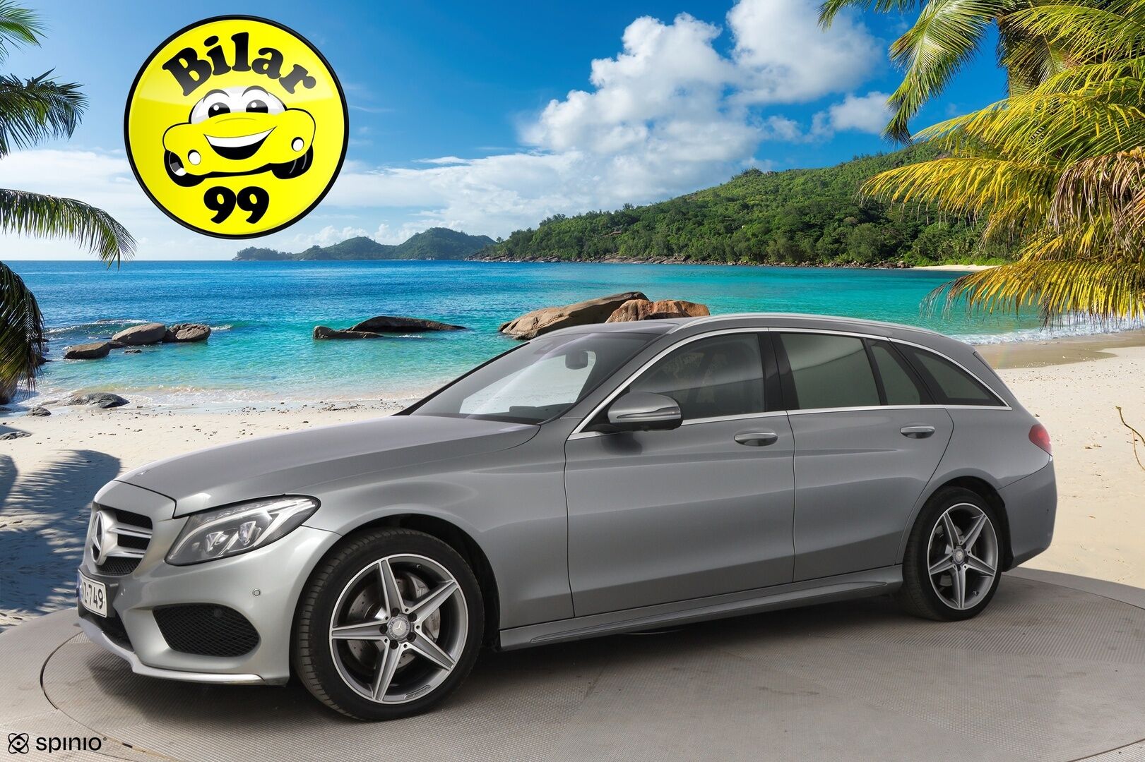 Mercedes-Benz C 2016 220 d 4Matic T A Premium Business AMG * Koukku / Burmester / Panoraama / 360-Kamera / Sporttinahat / Lohkolämmitin / - Supervarusteet / Vakkari / ILS LED / Juuri tullut Tampereelle! - HULLUT AVAJAISHULINAT KORKOTARJOUS 3,29 %