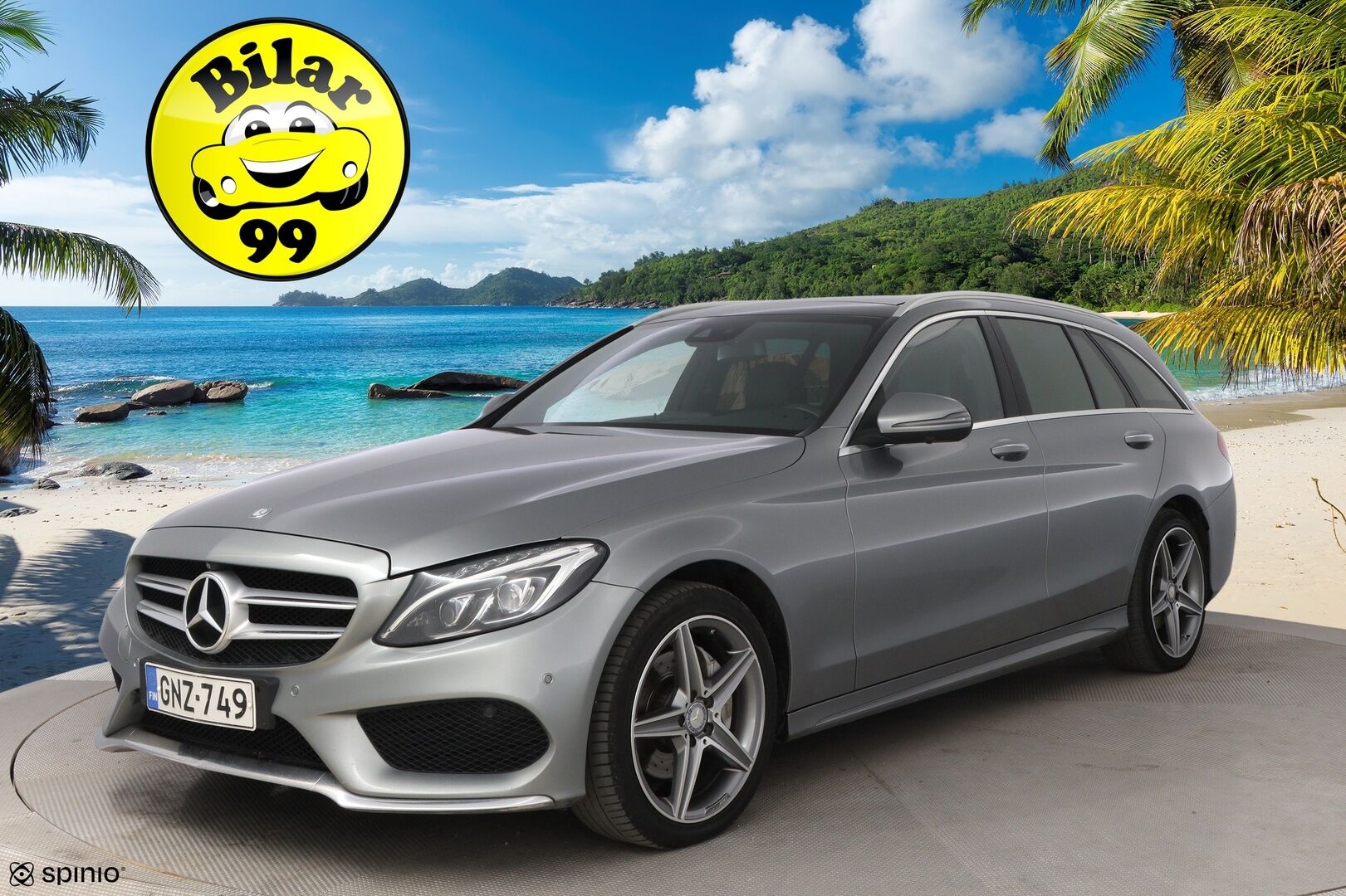 Mercedes-Benz C 2016 220 d 4Matic T A Premium Business AMG * Koukku / Burmester / Panoraama / 360-Kamera / Sporttinahat / Lohkolämmitin / - Supervarusteet / Vakkari / ILS LED / Juuri tullut Tampereelle! - HULLUT AVAJAISHULINAT KORKOTARJOUS 3,29 %