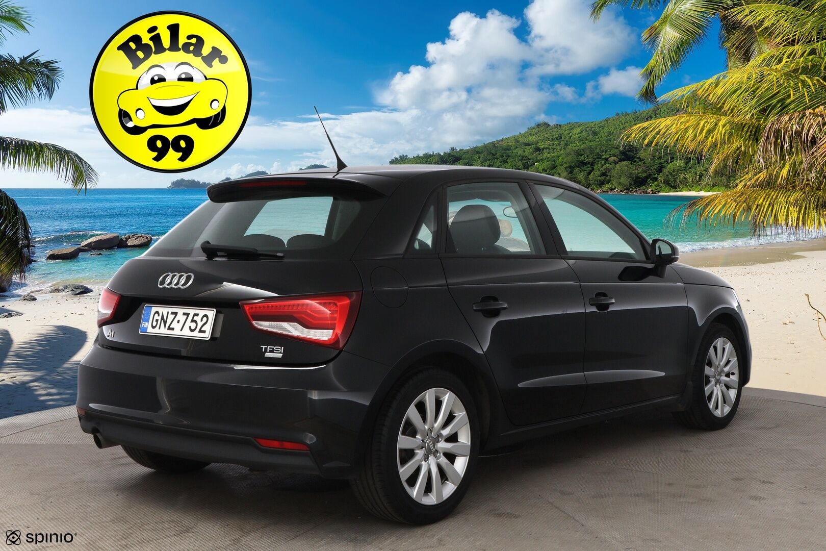 Audi A1 2016 Sportback Comfort 1,0 TFSI 70 kW ultra - Facelift / Xenon / Lohko & Sisäpistoke / Jakopää tehty / Juuri tullut Tampereelle!
