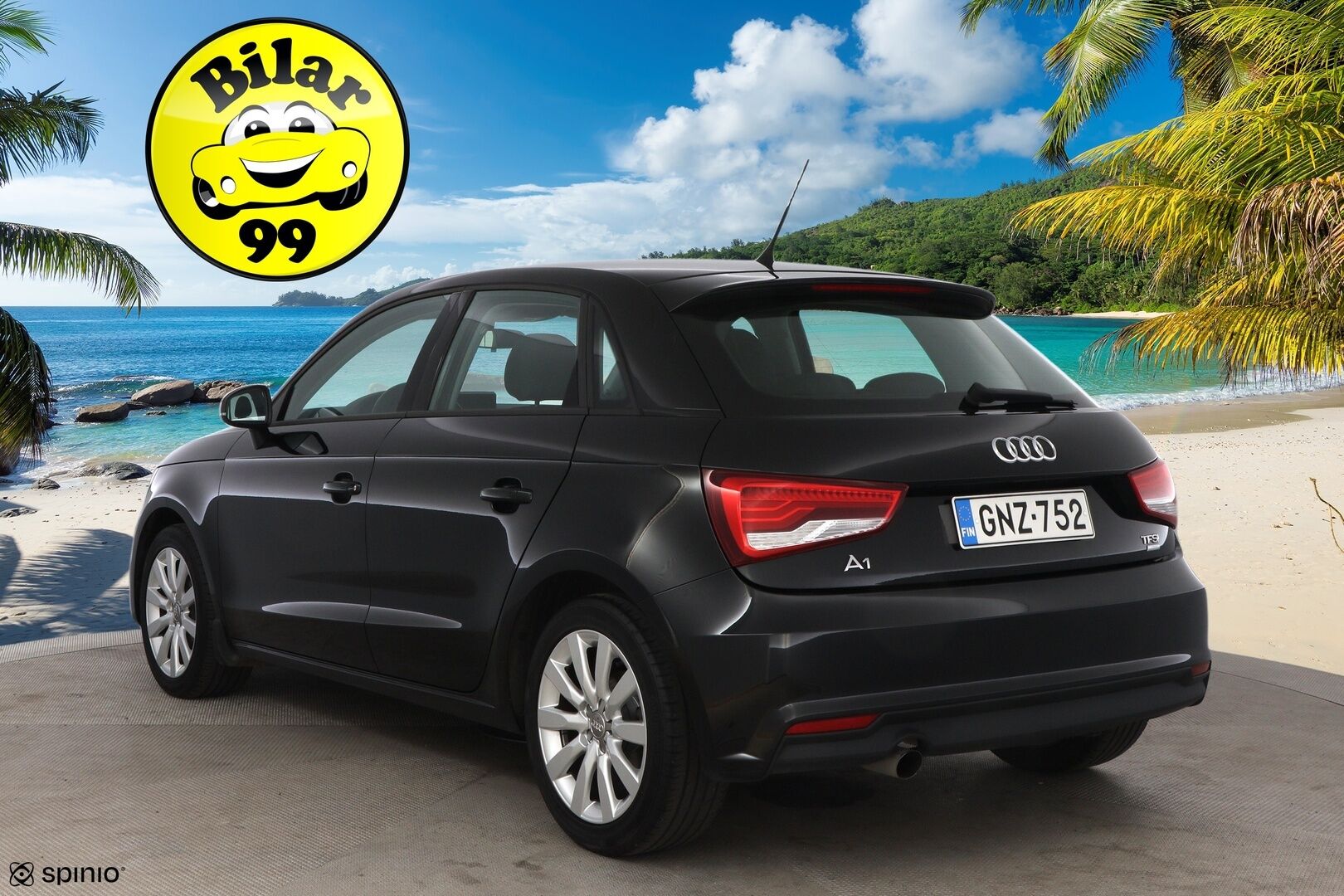 Audi A1 2016 Sportback Comfort 1,0 TFSI 70 kW ultra - Facelift / Xenon / Lohko & Sisäpistoke / Jakopää tehty / Juuri tullut Tampereelle!