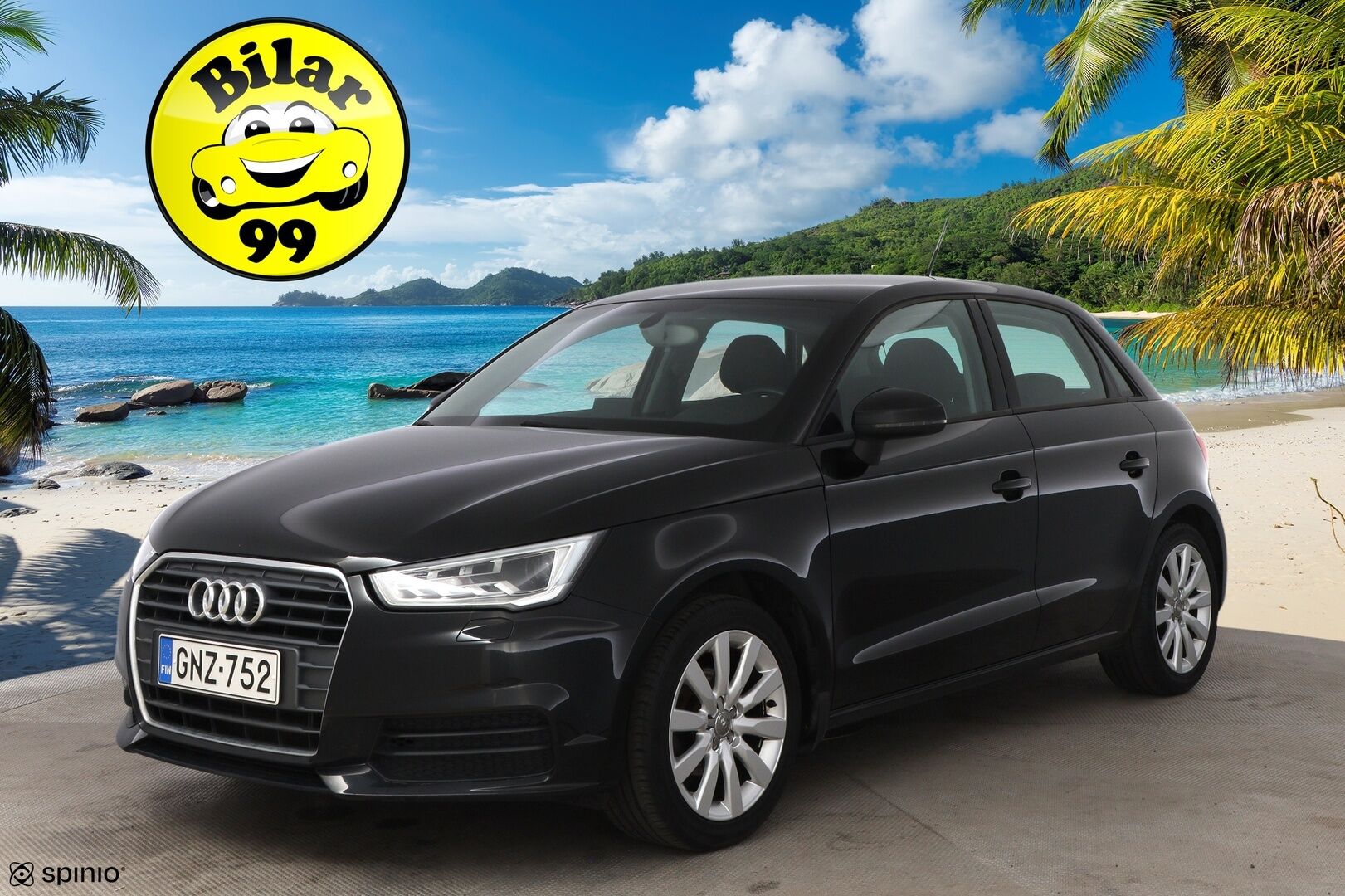 Audi A1 2016 Sportback Comfort 1,0 TFSI 70 kW ultra - Facelift / Xenon / Lohko & Sisäpistoke / Jakopää tehty / Juuri tullut Tampereelle!
