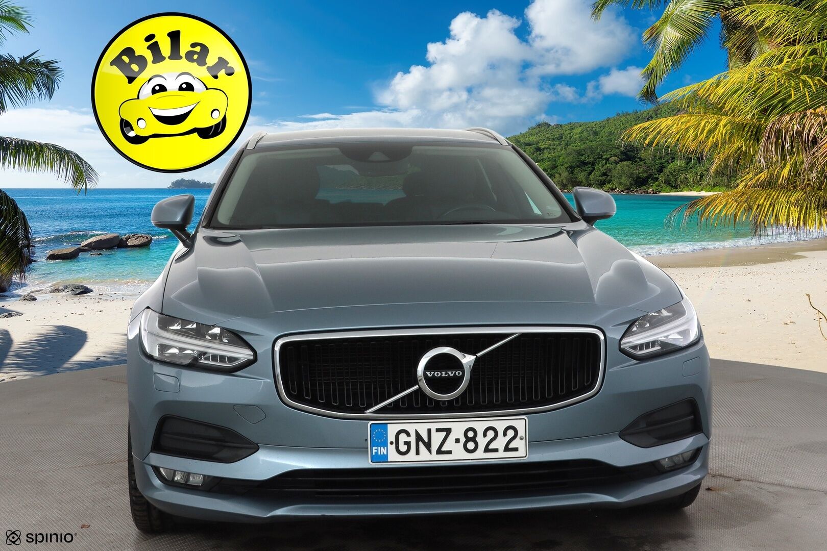 Volvo V90 2017 D4 Business aut - Webasto | ACC | Peruutuskamera | LED | High Perf Audio | Ratinlämmitys | Keyless | LED | 2x Renkaat Aluvantein | Juuri tullut Tampereelle!