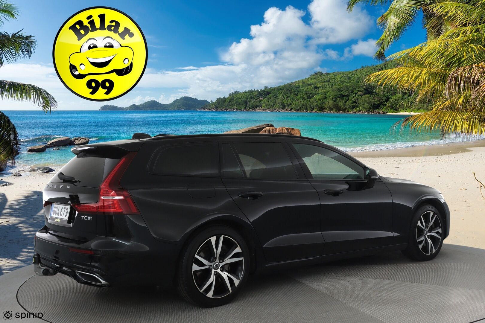 Volvo V60 2019 T8 AWD R-Design aut **Sporttinahat / Panorama / Webasto / Koukku / ACC / Full-LED / P.Kamera / Navi / Kaistavahti** - 2x Latauskaapelit / Kahdet Renkaat