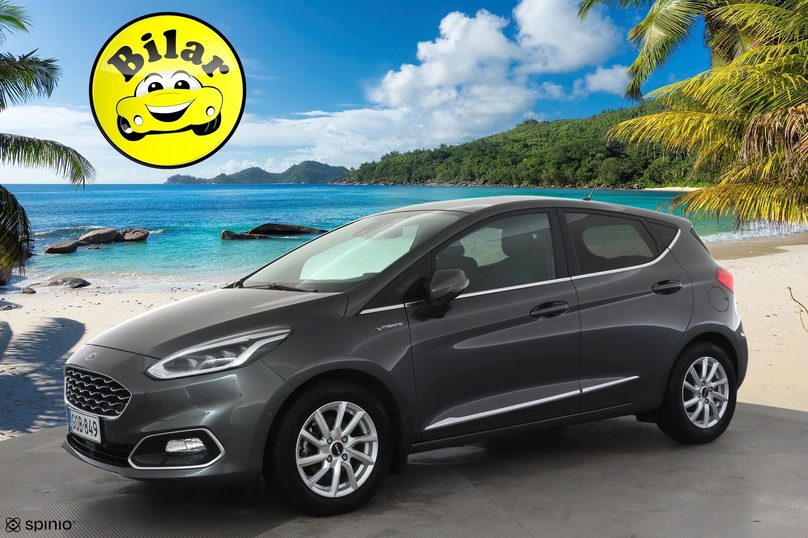 Ford Fiesta 2020 1,0 EcoBoost 125hv A7 Vignale 5-ovinen - | ACC | B&O | Nahkasisusta | LED | BLIS | Keyless | P.kamera | Kaistavahti | CTA | Apple & Android | Lohko+sisälämmitin | Merkkihuollot |
