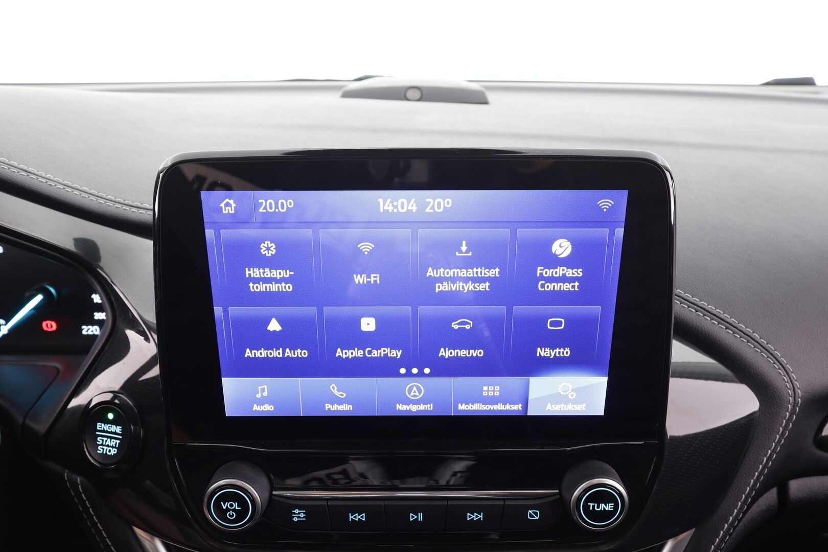 Ford Fiesta 2020 1,0 EcoBoost 125hv A7 Vignale 5-ovinen - | ACC | B&O | Nahkasisusta | LED | BLIS | Keyless | P.kamera | Kaistavahti | CTA | Apple & Android | Lohko+sisälämmitin | Merkkihuollot |