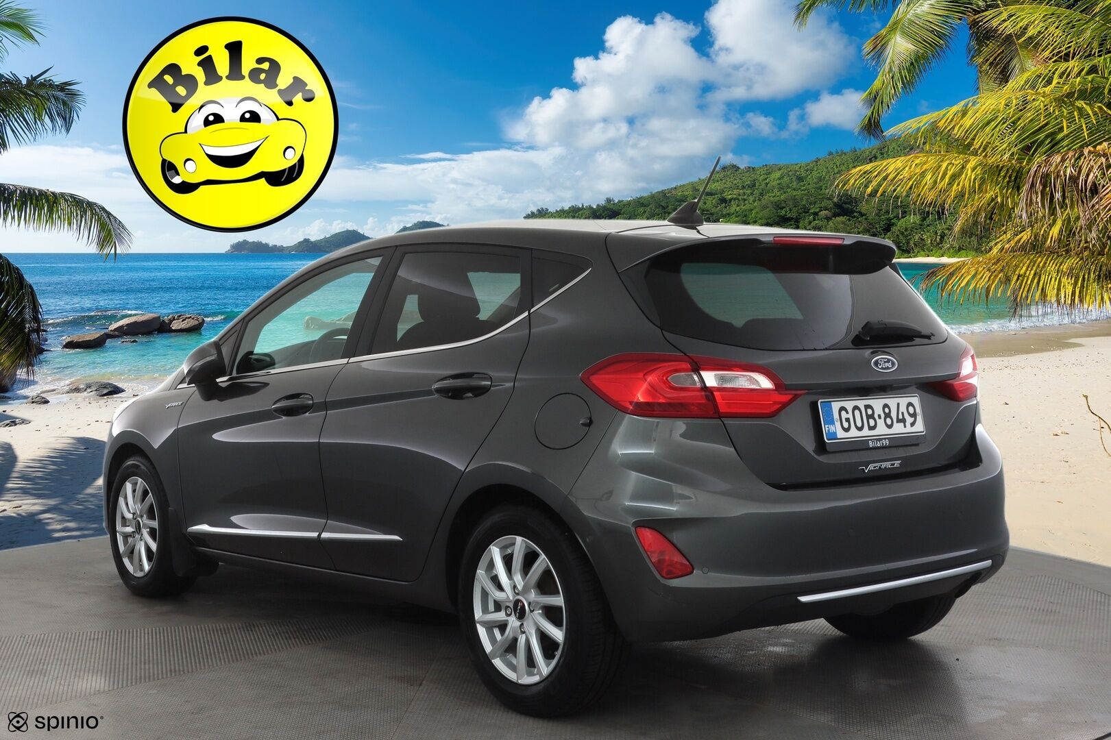 Ford Fiesta 2020 1,0 EcoBoost 125hv A7 Vignale 5-ovinen - | ACC | B&O | Nahkasisusta | LED | BLIS | Keyless | P.kamera | Kaistavahti | CTA | Apple & Android | Lohko+sisälämmitin | Merkkihuollot |