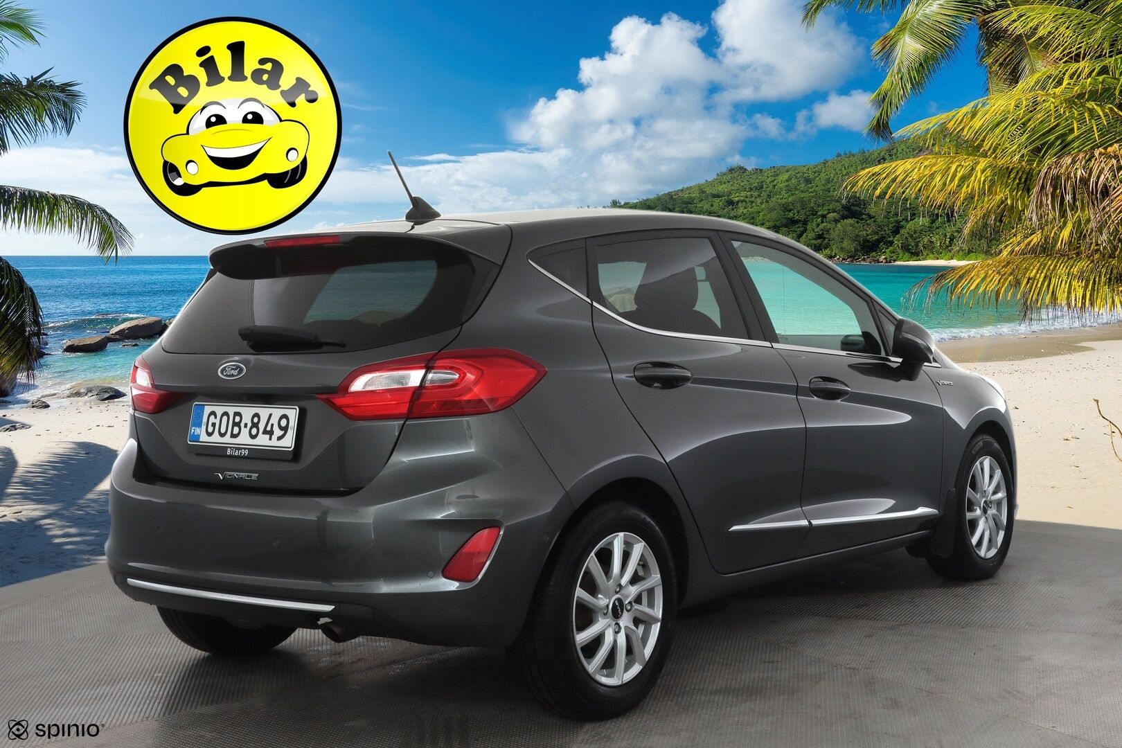 Ford Fiesta 2020 1,0 EcoBoost 125hv A7 Vignale 5-ovinen - | ACC | B&O | Nahkasisusta | LED | BLIS | Keyless | P.kamera | Kaistavahti | CTA | Apple & Android | Lohko+sisälämmitin | Merkkihuollot |