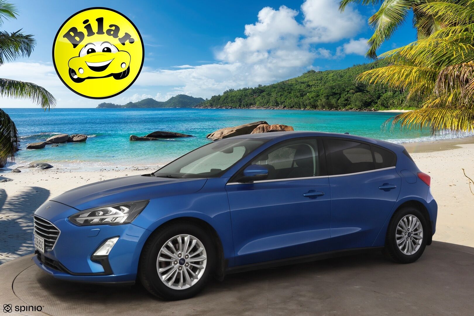 Ford Focus 2020 1,0 EcoBoost 125hv A8 Titanium 5-ovinen - 2.om Suomi-auto | Merkkihuollot | P.kamera | Koukku | KeyLessGo | Navi | LED 