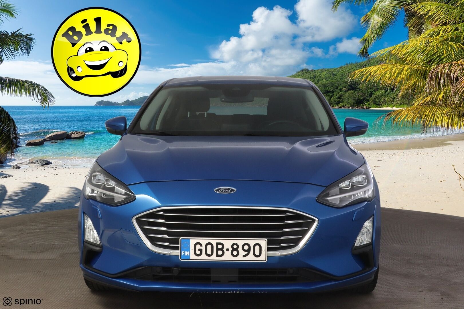 Ford Focus 2020 1,0 EcoBoost 125hv A8 Titanium 5-ovinen - 2.om Suomi-auto | Merkkihuollot | P.kamera | Koukku | KeyLessGo | Navi | LED 