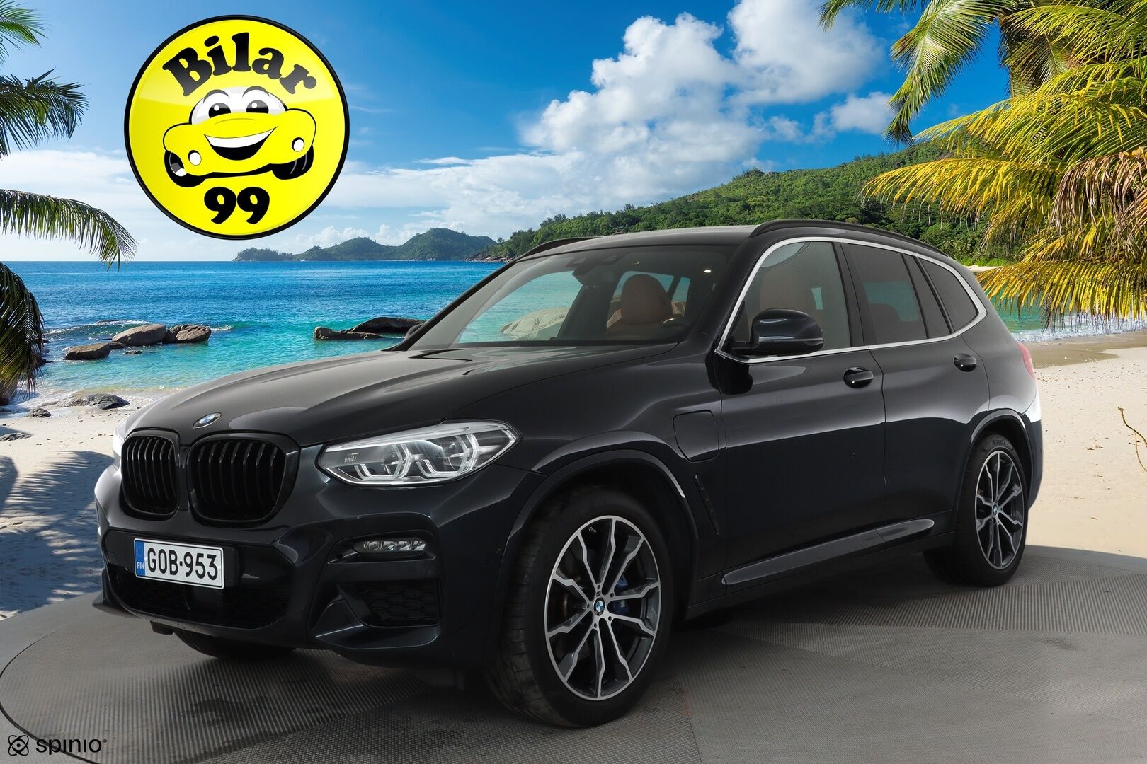 BMW X3 2020 G01 xDrive 30e A Business M Sport **ACC / Panorama / H&K / Adapt.LED / Koukku / Sporttinahat / P.Kamera / Navi** - 3,99 % KORKOTARJOUS TÄHÄN AUTOON 14.9. ASTI! - 2x Latauskaapelit / Kahdet Renkaat / **HYVILLÄ KAMOILLA**