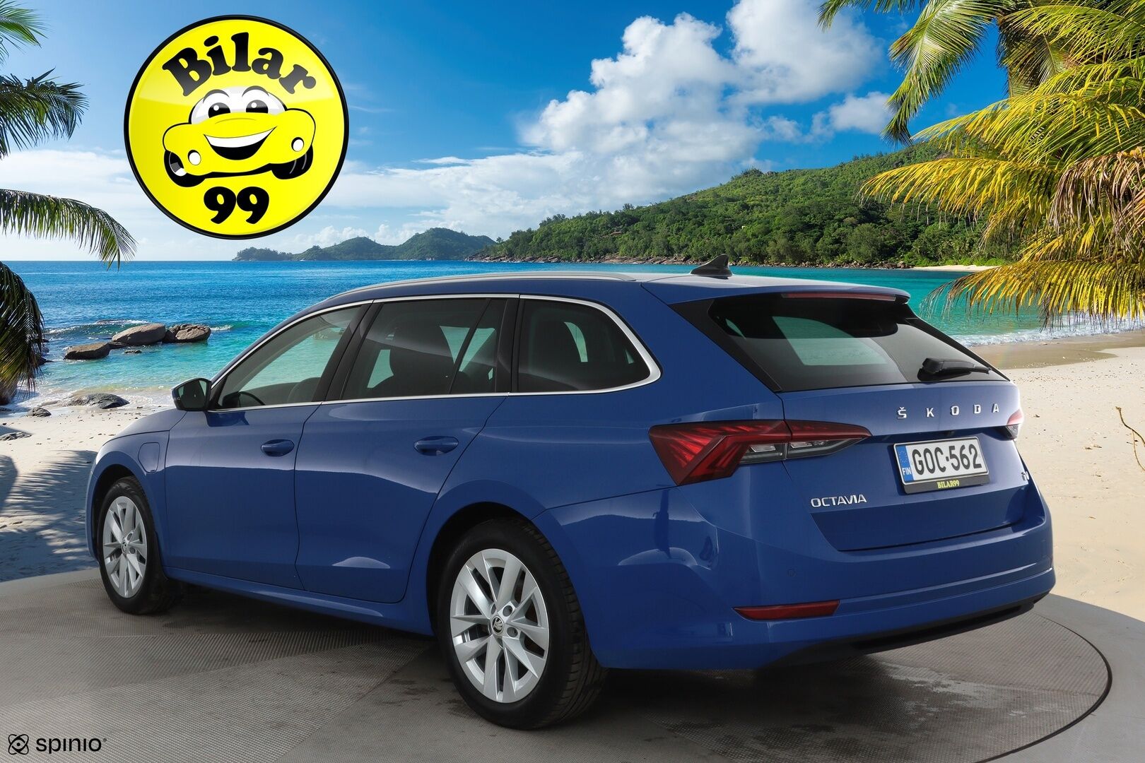 Skoda Octavia 2022 Combi 1.4 TSI PHEV Style iV DSG **Adapt.Vakkari / Matrix-LED / P.kamera / Navi / kaistavahti / KeylessGO** - 1-om Suomi-auto / Merkkihuollettu / 2x Latauskaapelit / Kahdet Renkaat