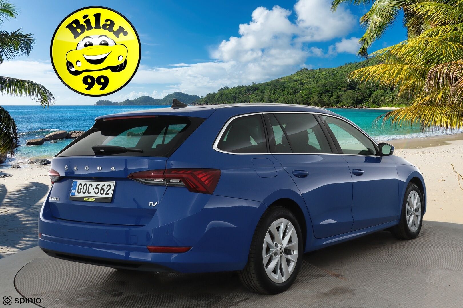 Skoda Octavia 2022 Combi 1.4 TSI PHEV Style iV DSG **Adapt.Vakkari / Matrix-LED / P.kamera / Navi / kaistavahti / KeylessGO** - 1-om Suomi-auto / Merkkihuollettu / 2x Latauskaapelit / Kahdet Renkaat