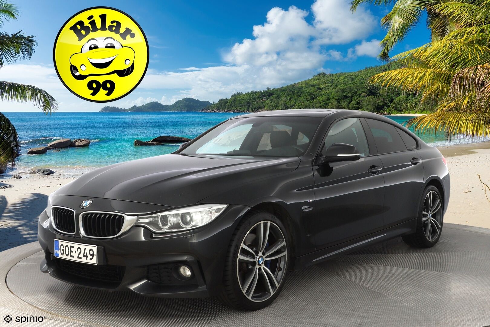 BMW 420 2016 F36 Gran Coupe 420i A xDrive Business M Sport * Vakkari / Lohko / Tutka / Sporttipenkki / Kattoluukku * - M-Sport / Shadowline / Viimeisin huolto 7 / 25 / Juuri katsastettu