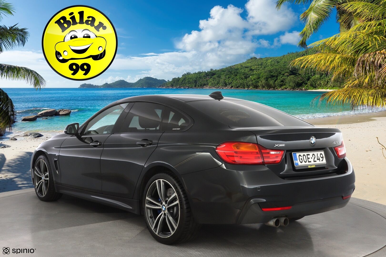 BMW 420 2016 F36 Gran Coupe 420i A xDrive Business M Sport * Vakkari / Lohko / Tutka / Sporttipenkki / Kattoluukku * - M-Sport / Shadowline / Viimeisin huolto 7 / 25 / Juuri katsastettu