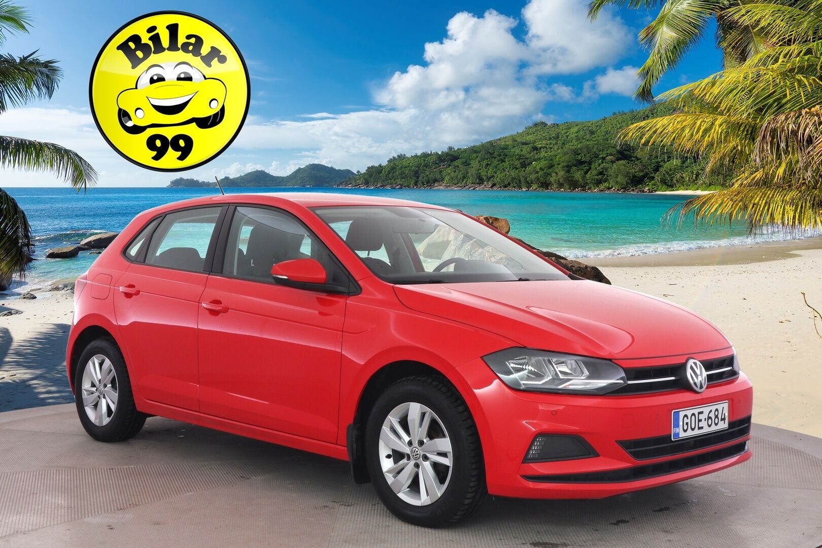 Volkswagen Polo 2020 Style 1,0 TSI 70 kW - *Suomi-auto / 2-omistaja / Acc / Tutkat / Carplay / 2x Renkaat*