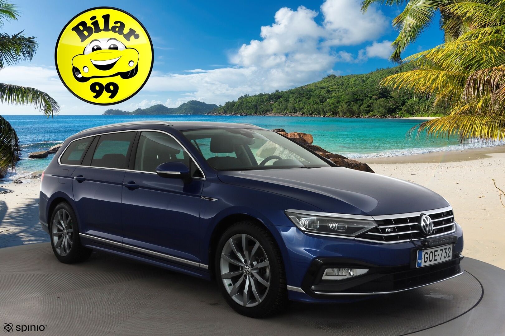 Volkswagen Passat 2020 Variant R-Line 1,5 TSI EVO 110 kW DSG * ACC / P.kamera / IQ.Light / Koukku / Webasto / Navi / Puolinahat * - Suomi-auto / Kahdet renkaat aluvanteilla - HULLU BLACKWEEK KORKOTARJOUS 2,49%