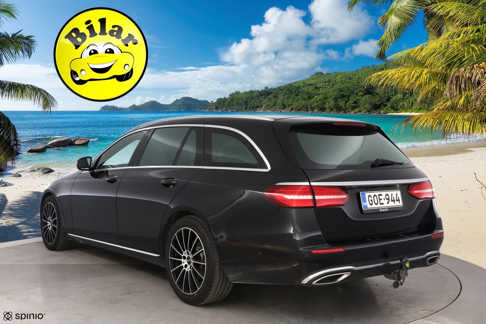 Mercedes-Benz E 2018 220d 4Matic T A Premium Business - Webasto | Koukku | Distronic+ | Multibeam LED | Ilmastoidut Nahat | Peruutuskamera | Supervarusteet!