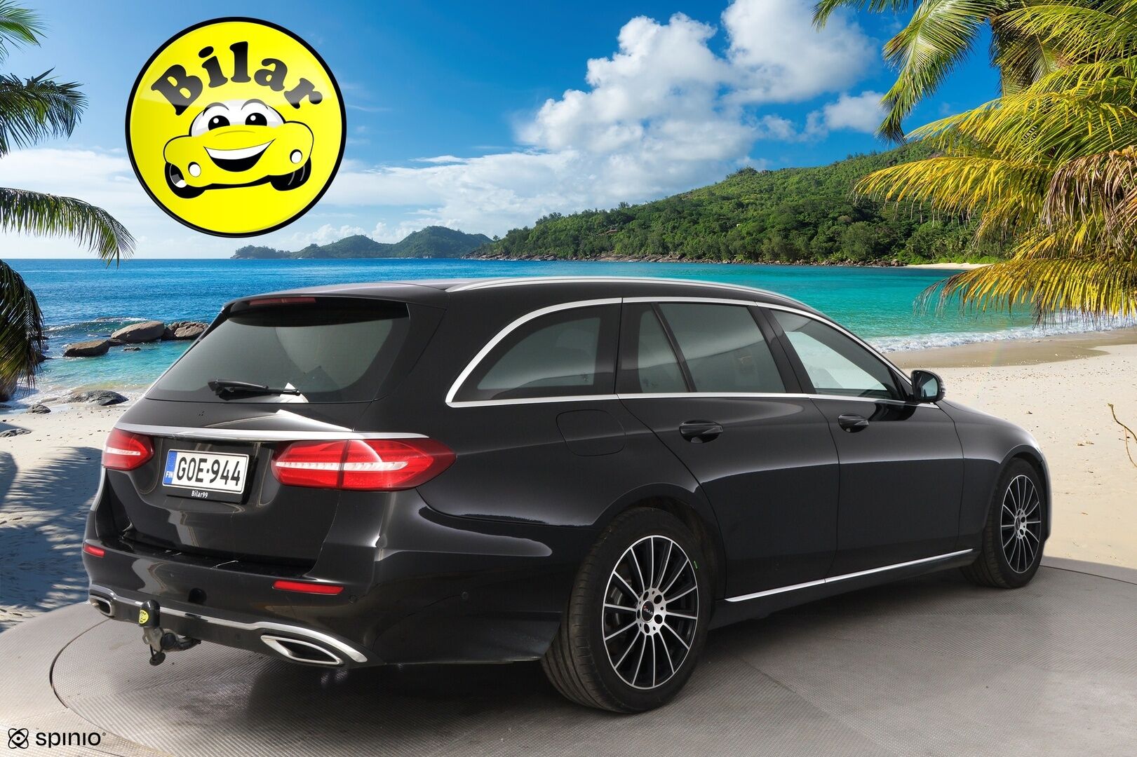 Mercedes-Benz E 2018 220d 4Matic T A Premium Business - Webasto | Koukku | Distronic+ | Multibeam LED | Ilmastoidut Nahat | Peruutuskamera | Supervarusteet!