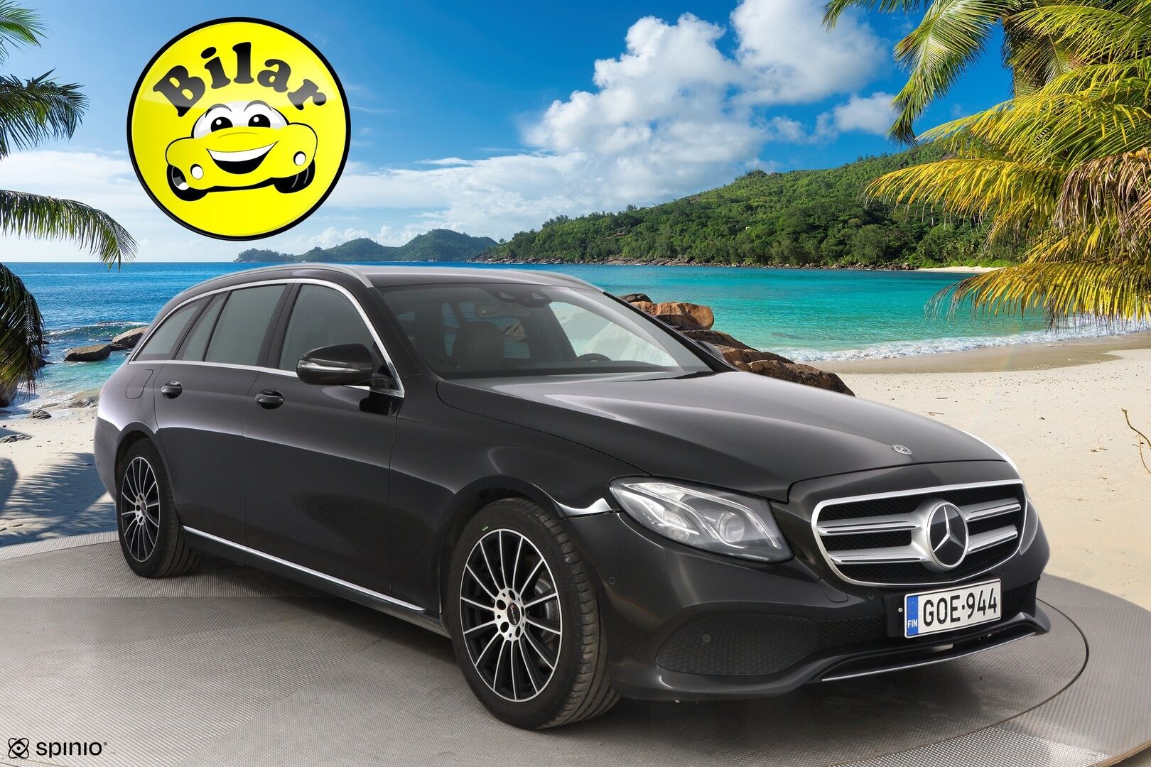 Mercedes-Benz E 2018 220d 4Matic T A Premium Business - Webasto | Koukku | Distronic+ | Multibeam LED | Ilmastoidut Nahat | Peruutuskamera | Supervarusteet!