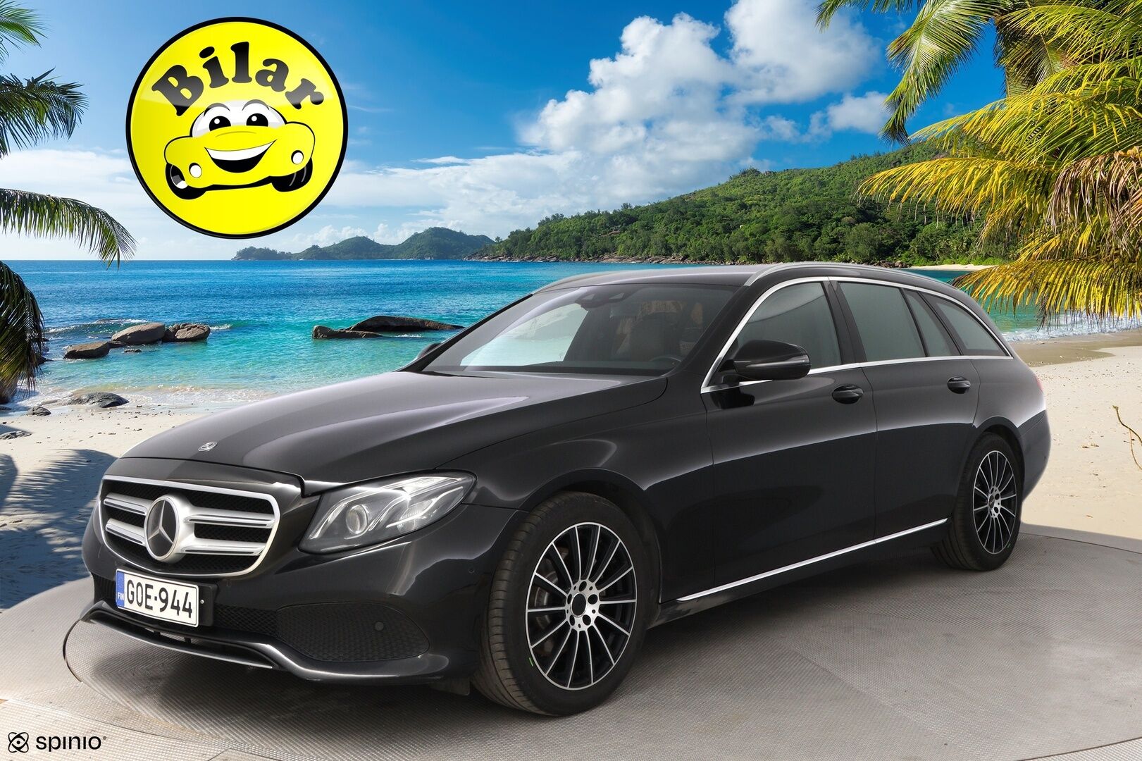 Mercedes-Benz E 2018 220d 4Matic T A Premium Business - Webasto | Koukku | Distronic+ | Multibeam LED | Ilmastoidut Nahat | Peruutuskamera | Supervarusteet!