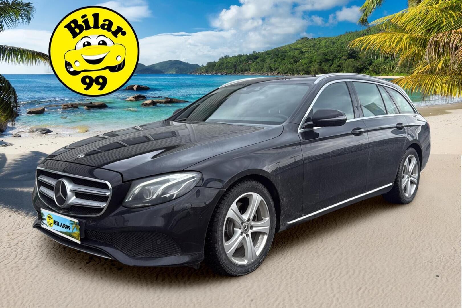Mercedes-Benz E 2018 220d 4Matic T A Premium Business * Webasto / Koukku / Distronic+ / Multibeam LED / Ilmastoidut Nahat / Peruutuskamera - AdBlue rempattu juuri / SUPERVARUSTEET! - HULLUT AVAJAISHULINAT KORKOTARJOUS 3,29 %