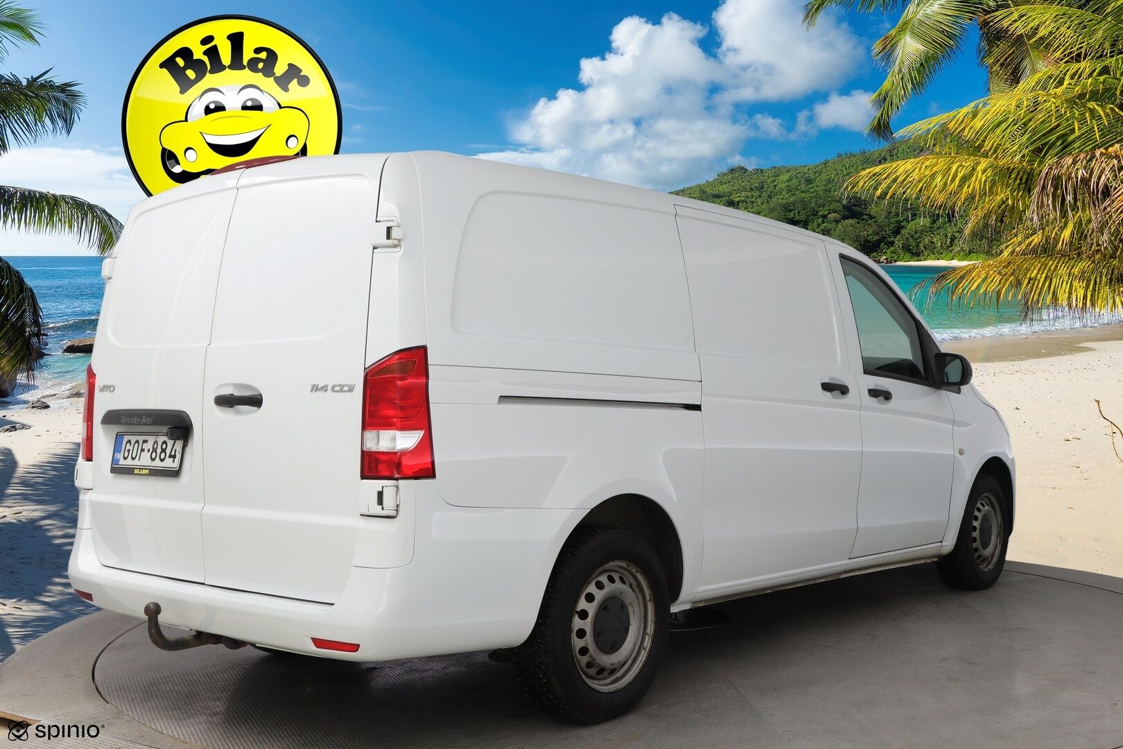 Mercedes-Benz Vito 2016 114 CDI *ALV / Webasto / Peruutuskamera / Vetokoukku / Vakkari / LED Lisävalot - Juuri katsastettu / 2x Renkaat / Juuri tullut Tampereelle!