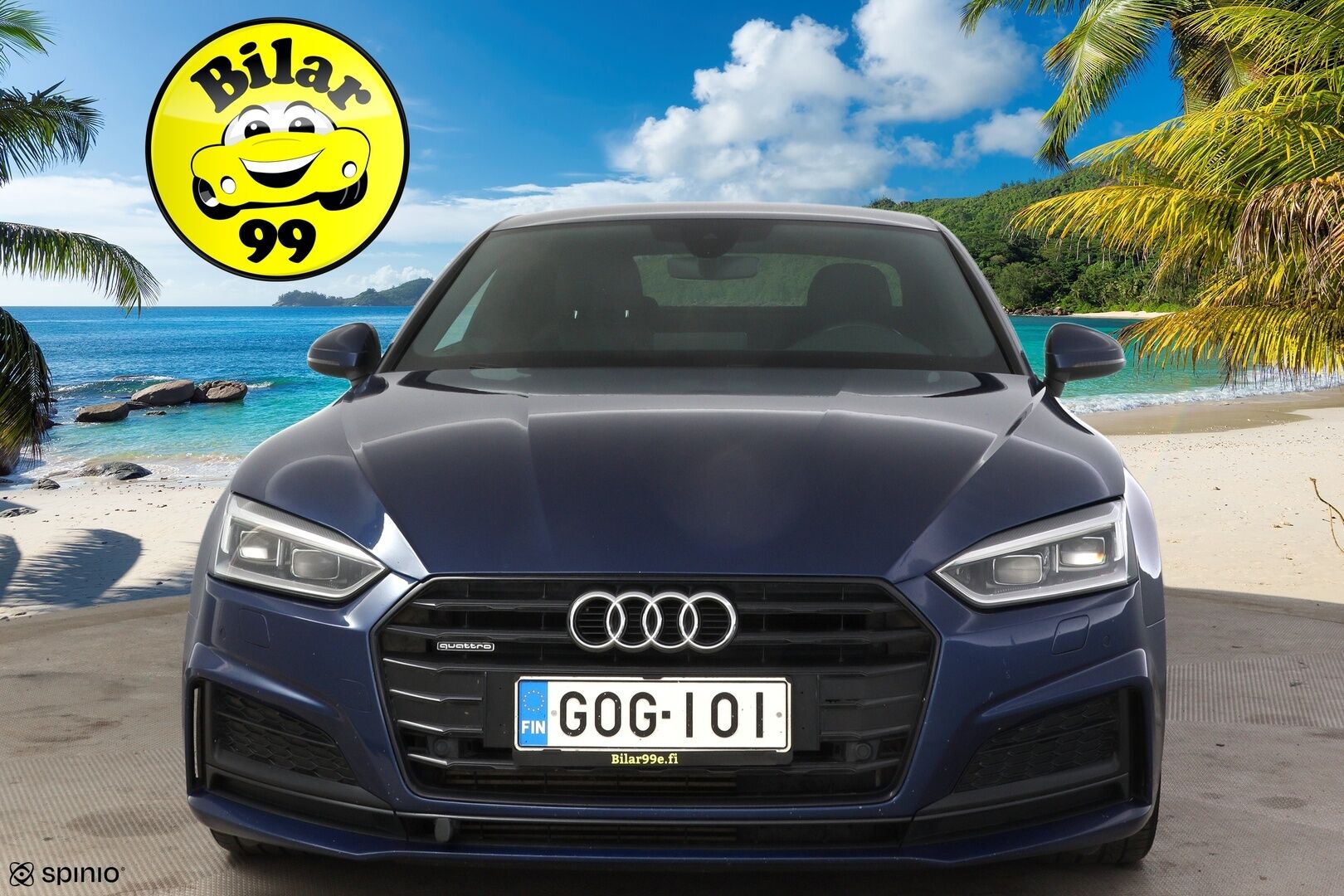 Audi A5 2017 Coupé Business Sport 2,0 TFSI 185 kW quattro  * Digimittaristo / Vakkari / S-line / Koukku / Rotor / Flat Bottom * - * Todella hieno ja harvinainen 2 ovinen coupe tarjolla! Paras väriyhdistelmä, ulko ja sisä S-Linellä! *