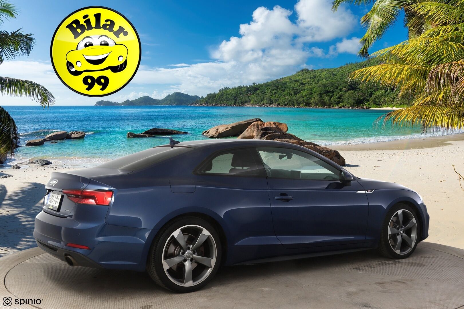 Audi A5 2017 Coupé Business Sport 2,0 TFSI 185 kW quattro  * Digimittaristo / Vakkari / S-line / Koukku / Rotor / Flat Bottom * - * Todella hieno ja harvinainen 2 ovinen coupe tarjolla! Paras väriyhdistelmä, ulko ja sisä S-Linellä! *