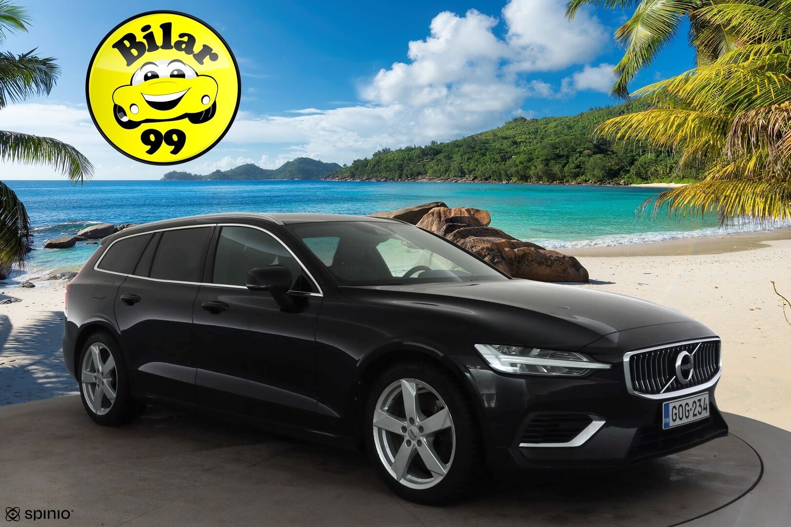 Volvo V60 2021 T8 TwE AWD Business Inscription aut * ACC / Webasto / Muistipenkki / BLIS / ALV / Ruskeat nahat / Keyless / LED / Navi * - 1.Om Suomi-auto / Kahdet renkaat aluvanteilla / Merkkihuollettu* - HULLUT AVAJAISHULINAT KORKOTARJOUS 3,29 %