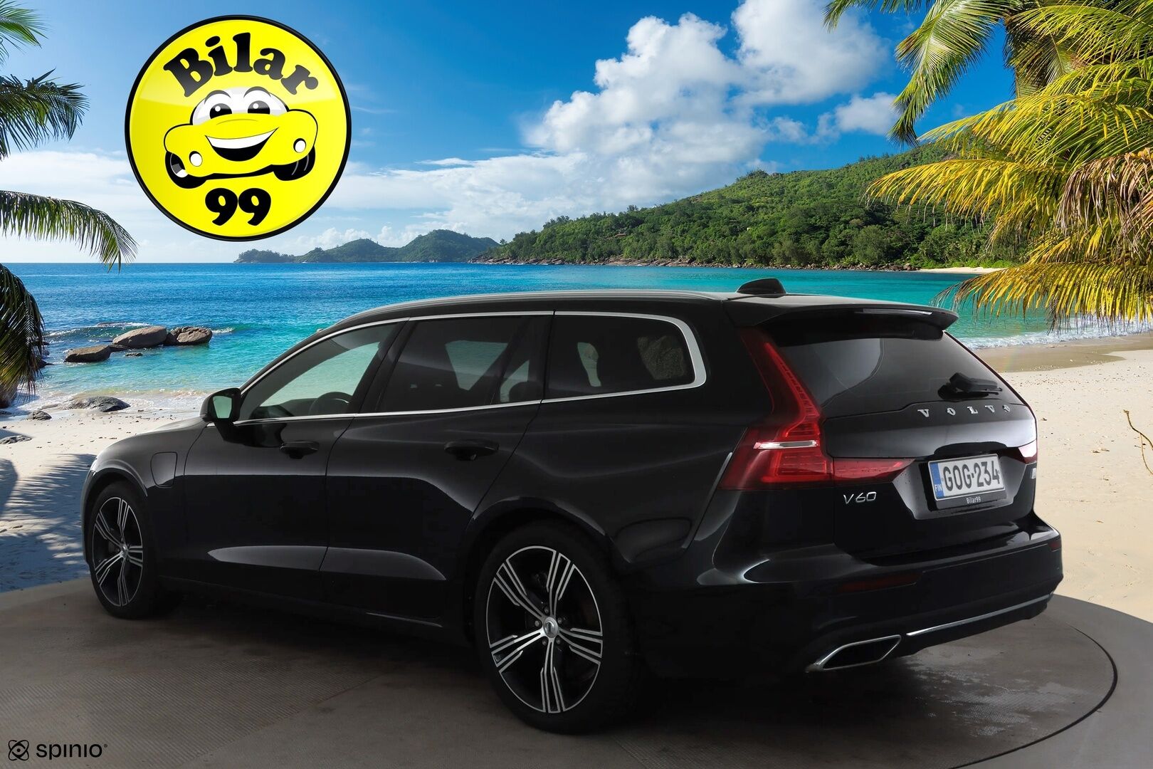 Volvo V60 2021 T8 TwE AWD Business Inscription aut * ACC / Webasto / Muistipenkki / BLIS / ALV / Ruskeat nahat / Keyless / LED / Navi * - 1.Om Suomi-auto / Kahdet renkaat aluvanteilla / Merkkihuollettu* - HULLUT AVAJAISHULINAT KORKOTARJOUS 3,29 %