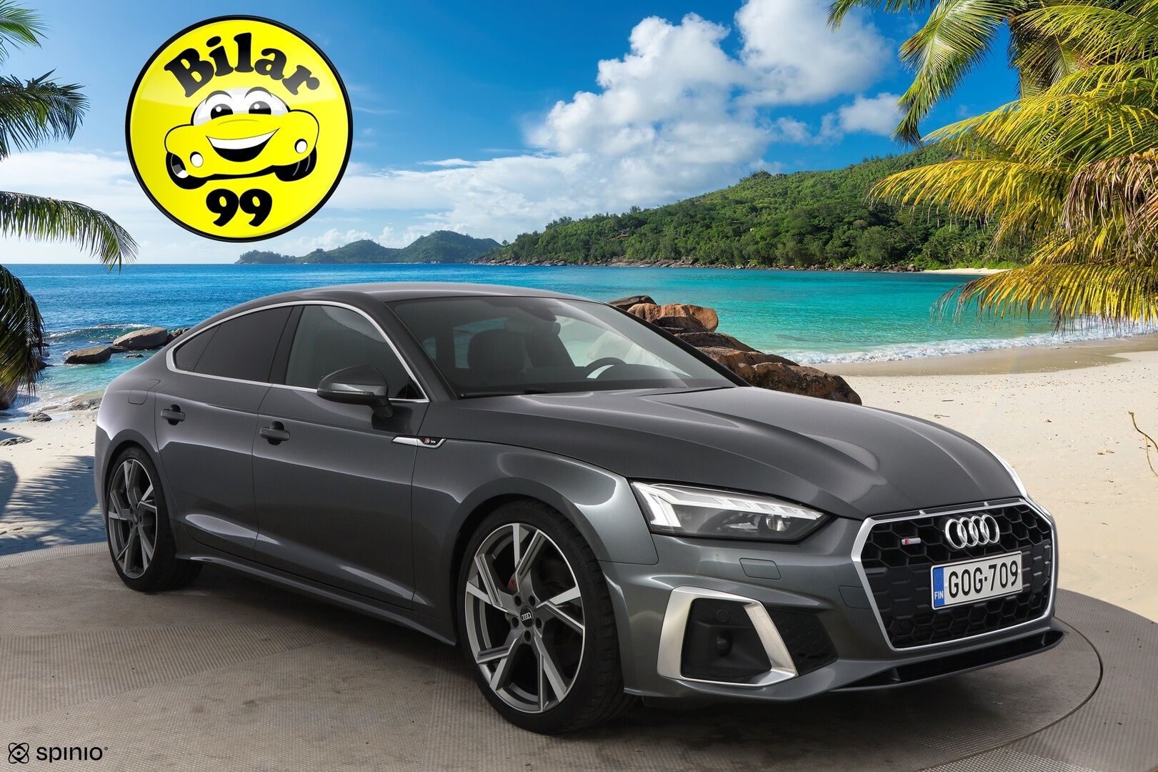 Audi A5 2021 Sportback Business Advanced 40 TFSI MHEV S tronic S Line - 3,99 % KORKOTARJOUS TÄHÄN AUTOON 7.9. ASTI! - Suomiauto / Webasto / Peruutuskamera / Digital Cockpit / Vetokoukku / Matrix LED / Puolinahkasisusta / Todella näyttävä!